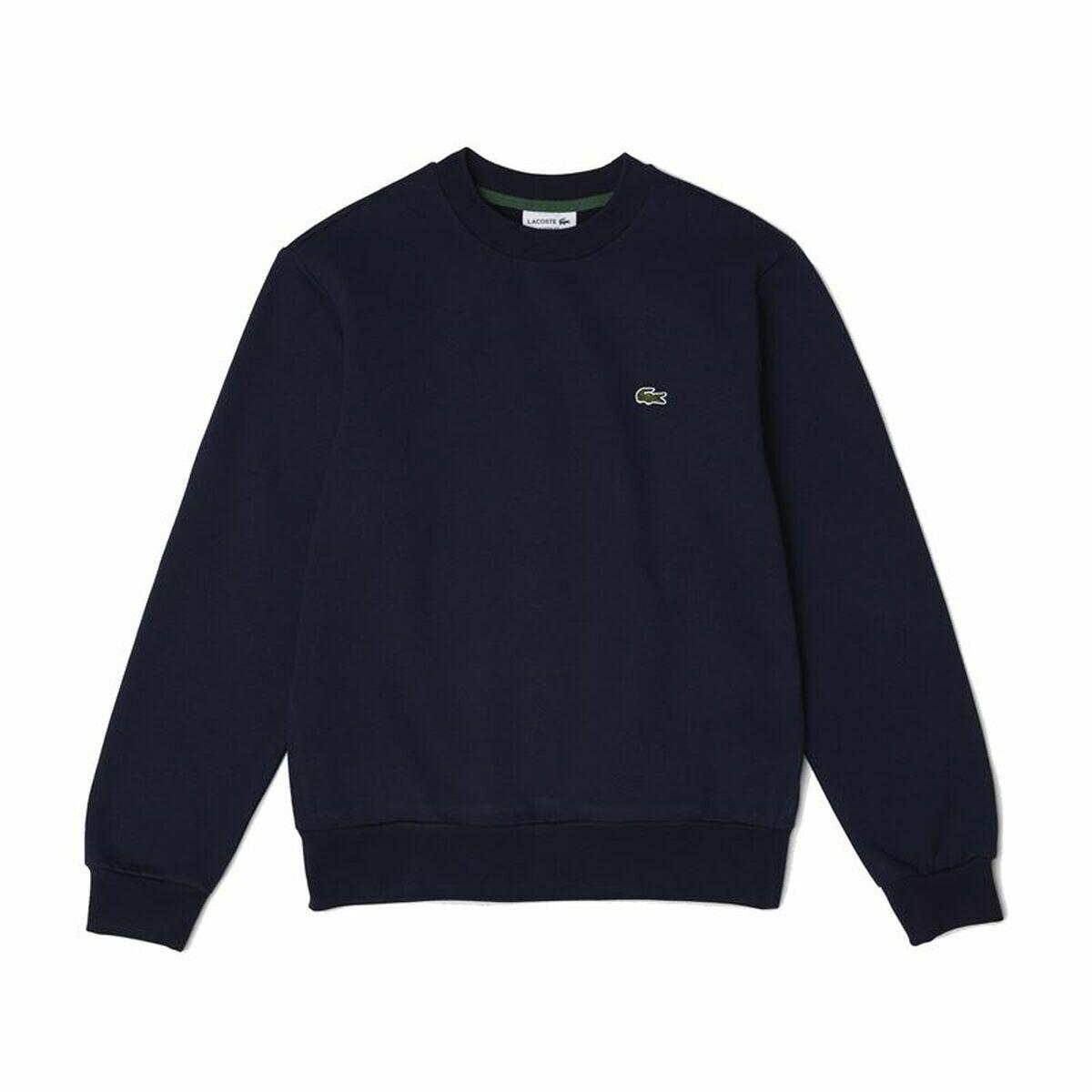 Bluza bez kaptura Męska Lacoste Ciemnoniebieski