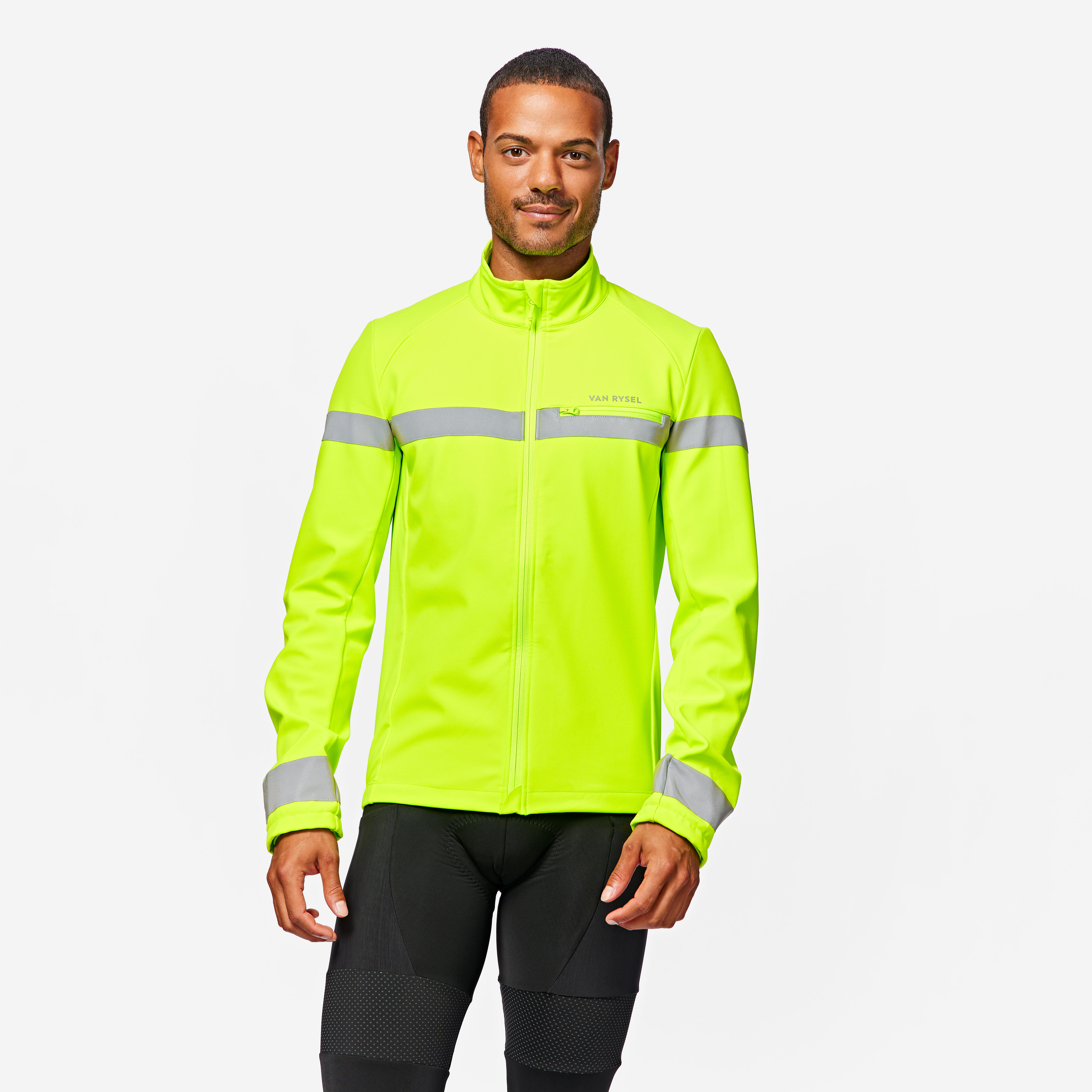 Kurtka zimowa na rower szosowy Van Rysel Discover EN17353