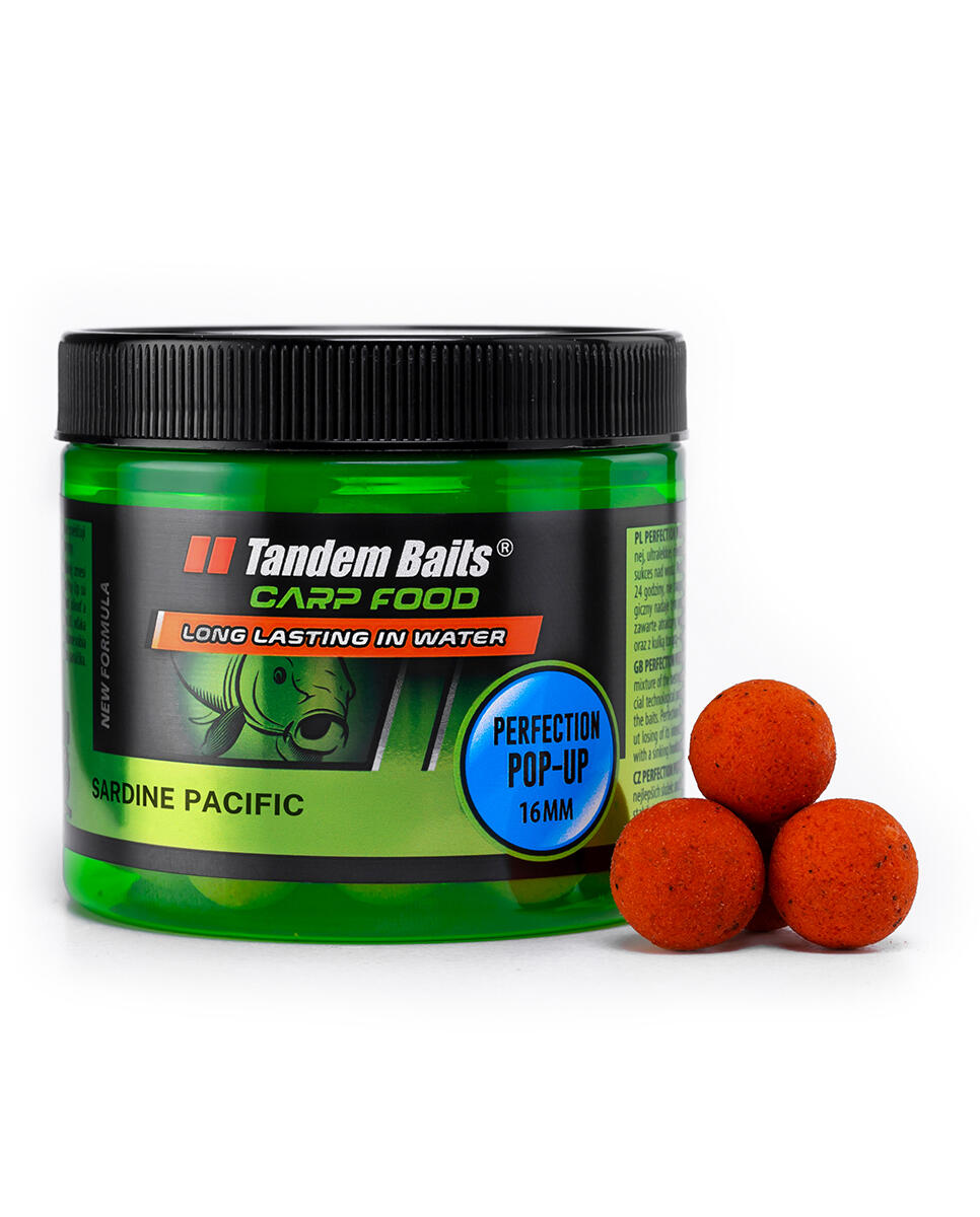 Kulki pływające Carp Food Perfection Pop-Up 16mm/70g Sardynka Pacyficzna