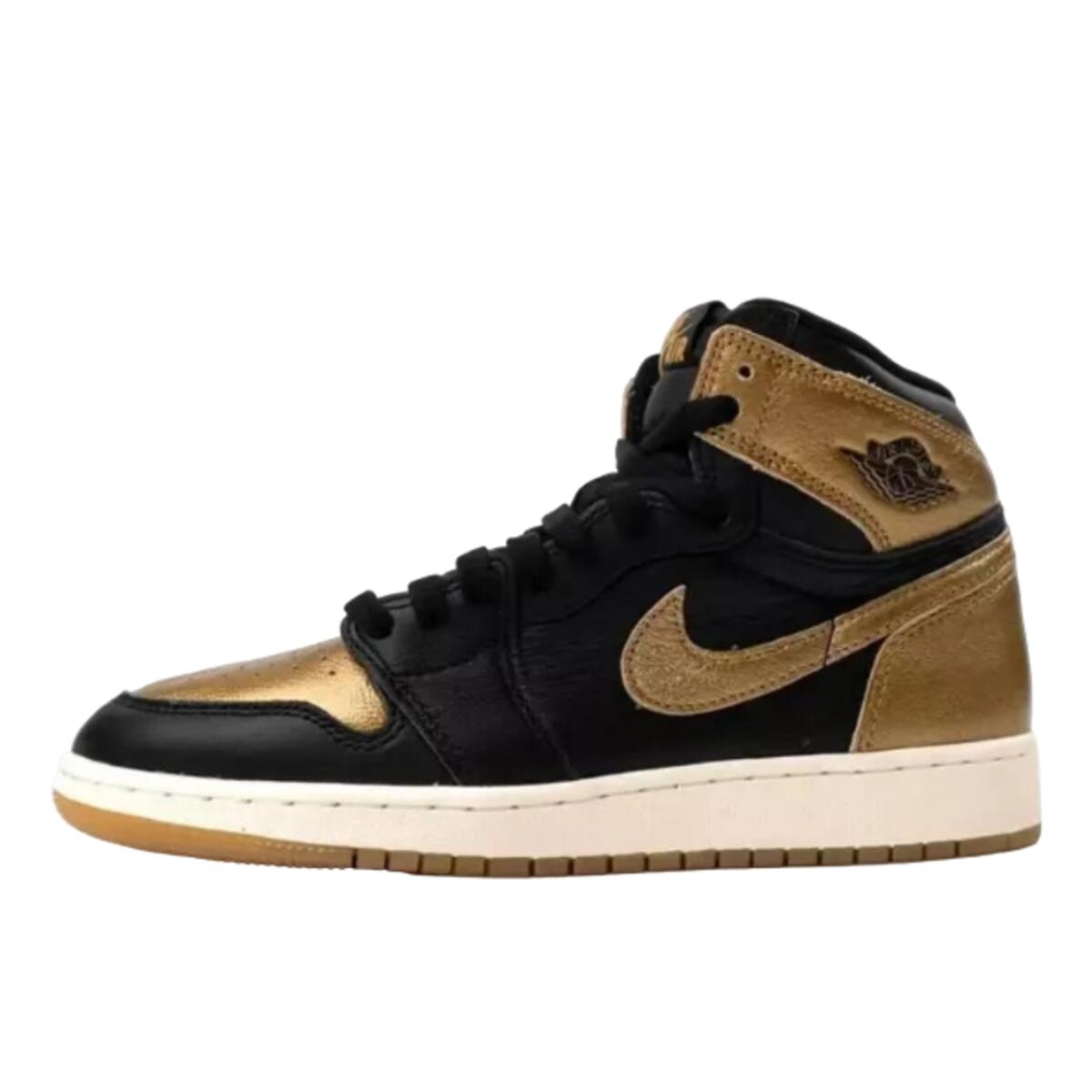 Air Jordan 1 Retro High OG Black Metallic Gold