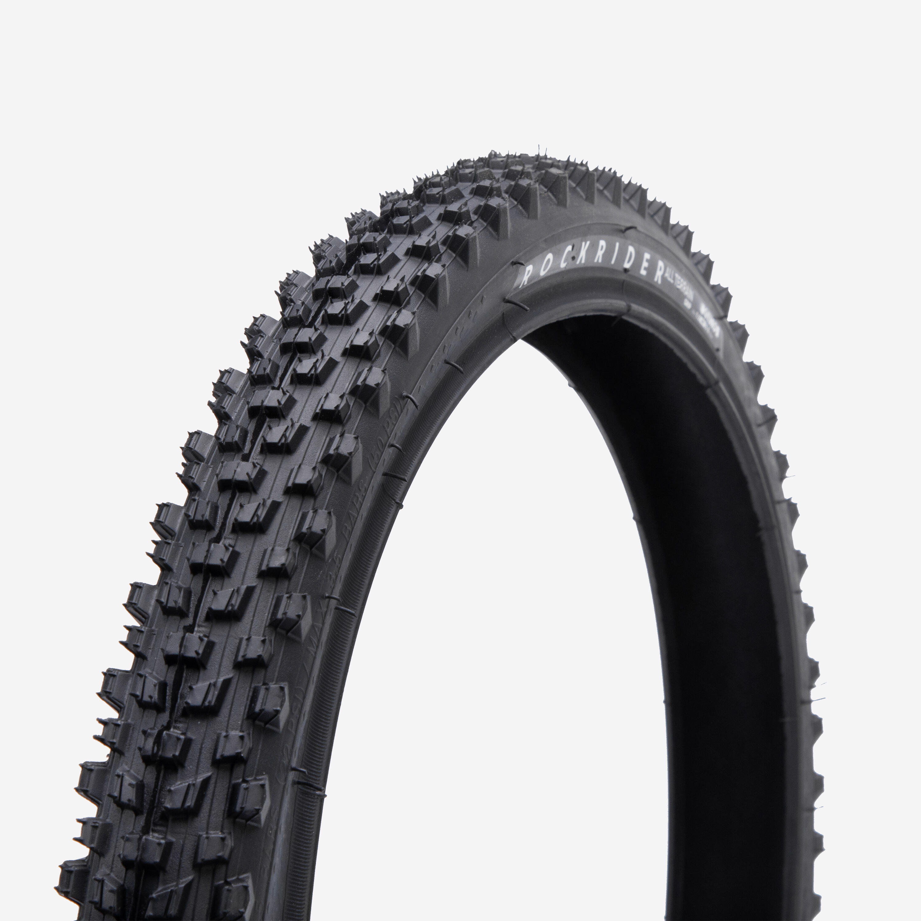 Opona do roweru MTB dziecięcego Btwin SKINWALL 20x1 95/ETRTO47-406 sztywna stop.