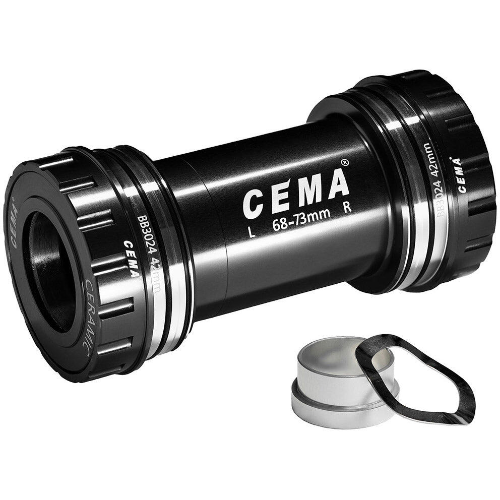 Cema BB30 Interlock suport dolnego mocowania, czarny
