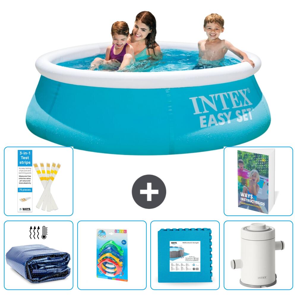 INTEX Basen Easy Set Okrągły - 183x51 cm - 7-częściowy S55