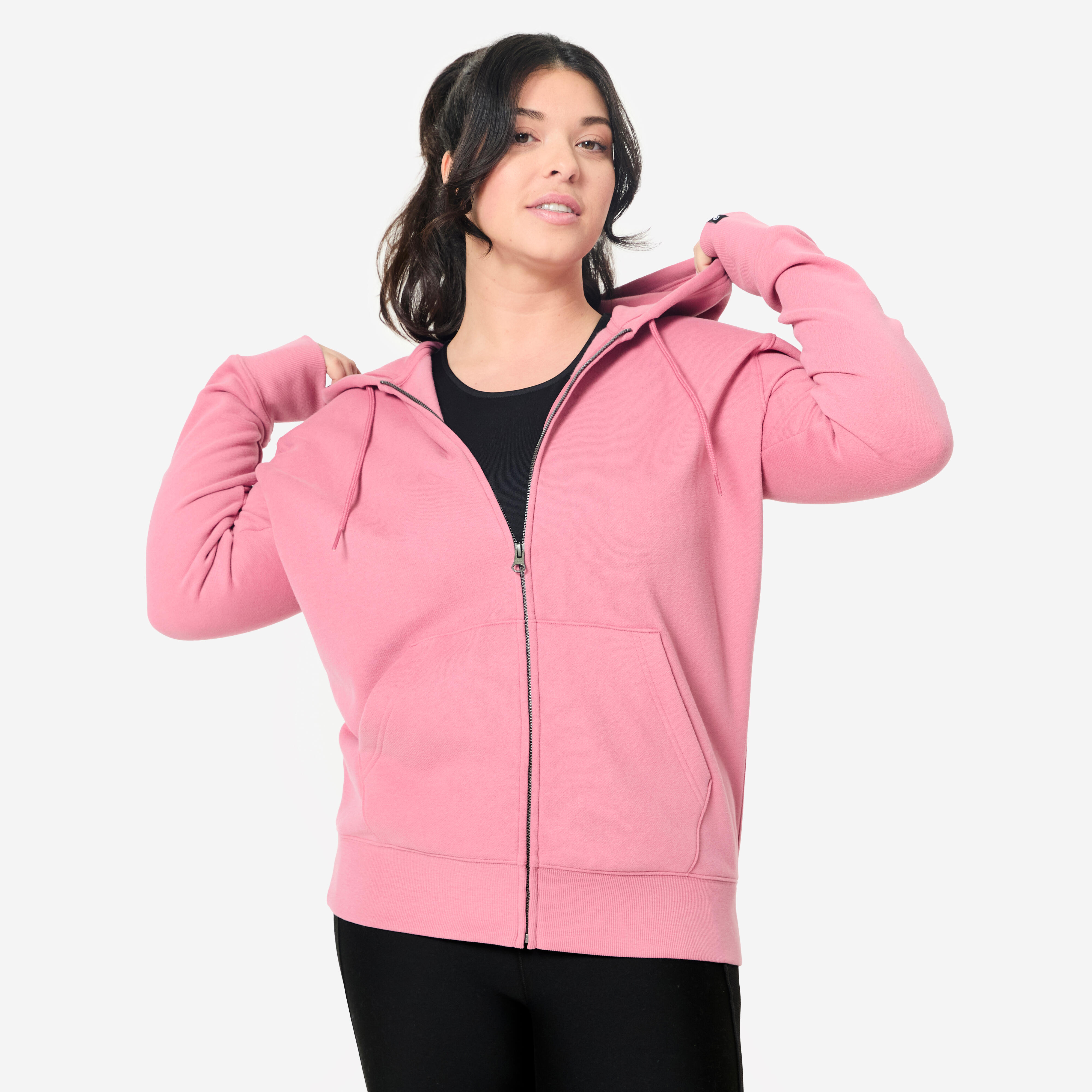 Bluza na zamek damska Domyos Gym & Pilates