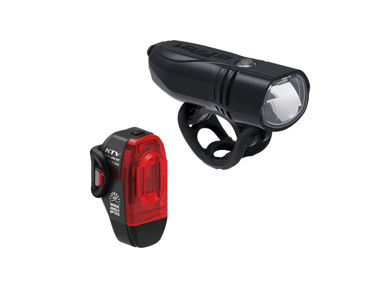 Lezyne LED Pair KTV Pro 150+ i KTV Rear STVZO czarny.