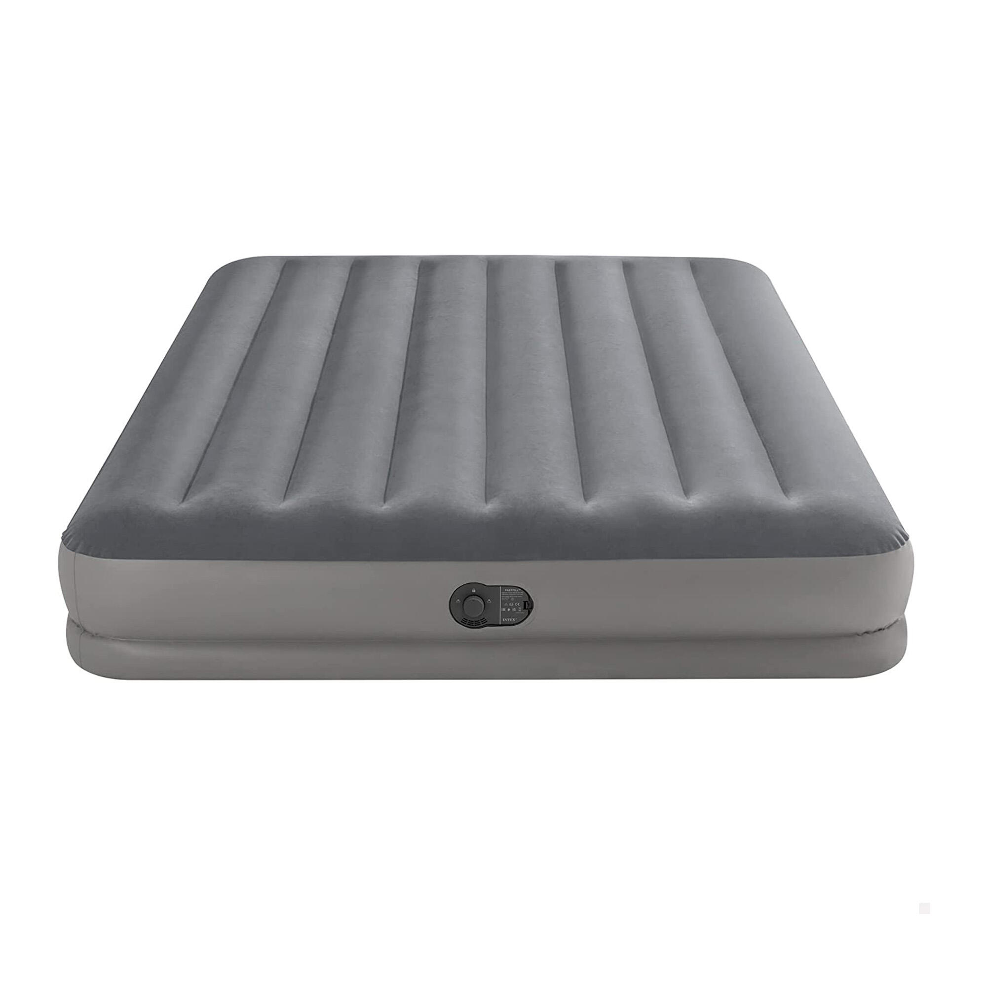 Materac dmuchany dwuosobowy Intex 203x152x30 cm z pompką USB