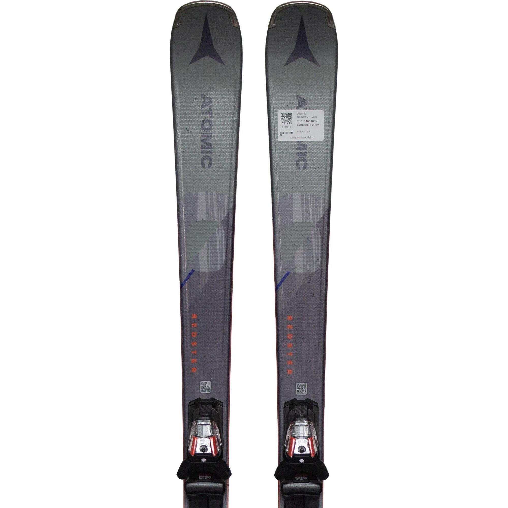 Second Life- Narty ATOMIC Redster Q TI 2023  161 cm- Stan bardzo dobry