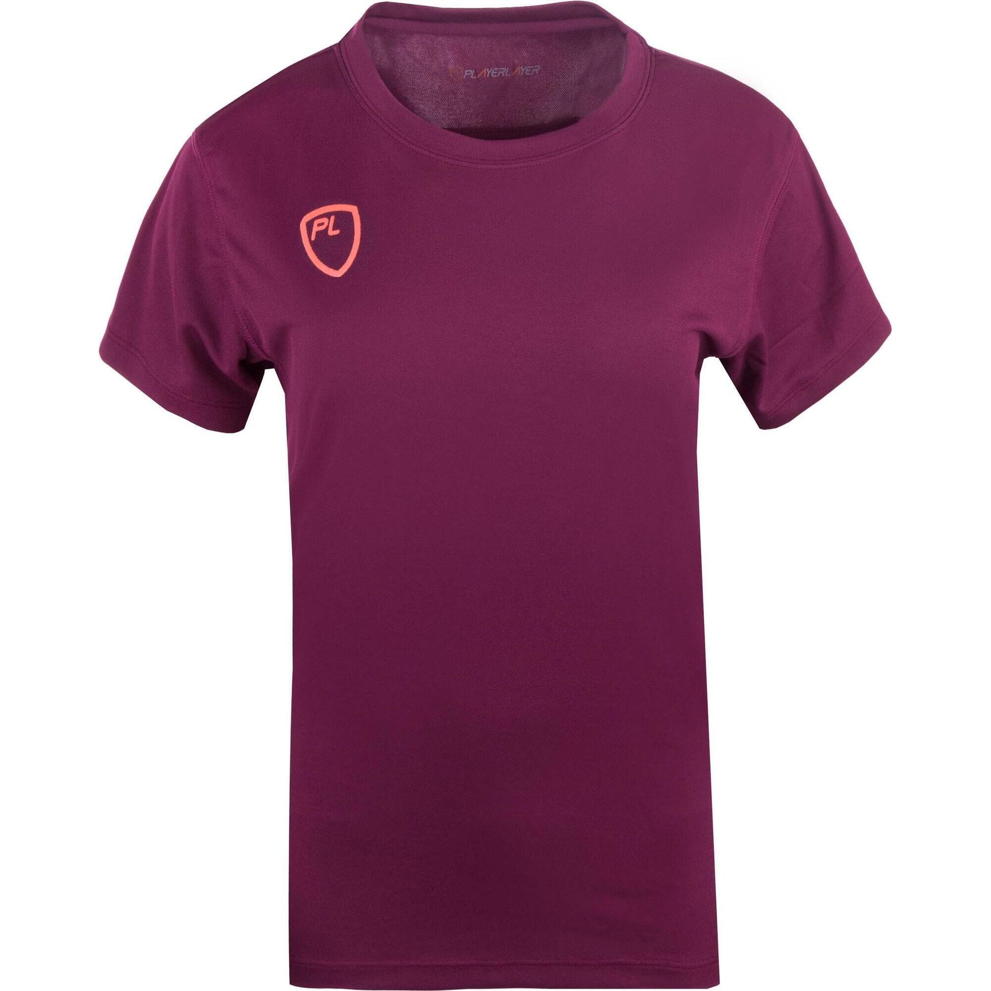 Koszulka dla dzieci PlayerLayer Victory 128-134 w kolorze maroon