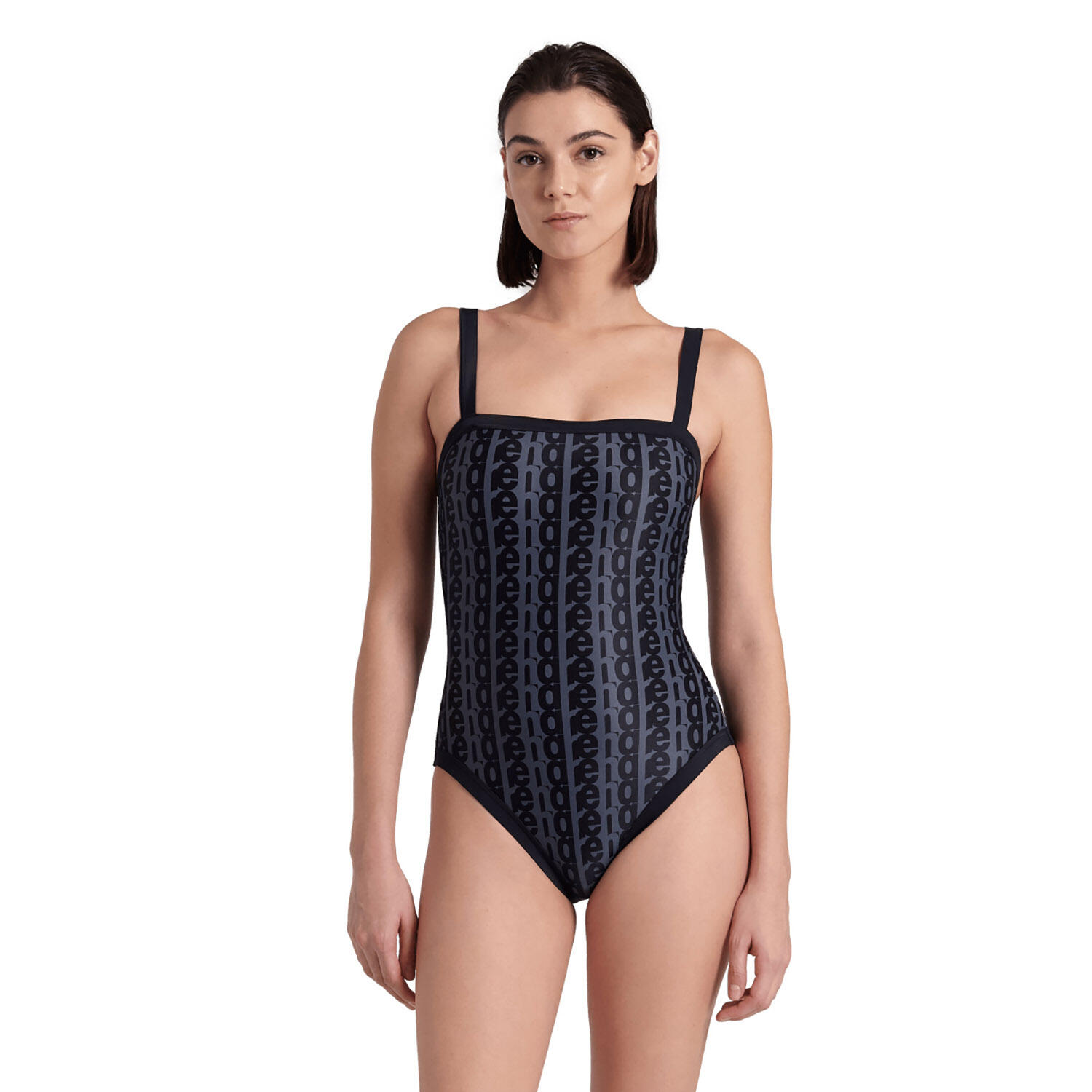 Strój kąpielowy damski treningowy Arena Women's Monogram