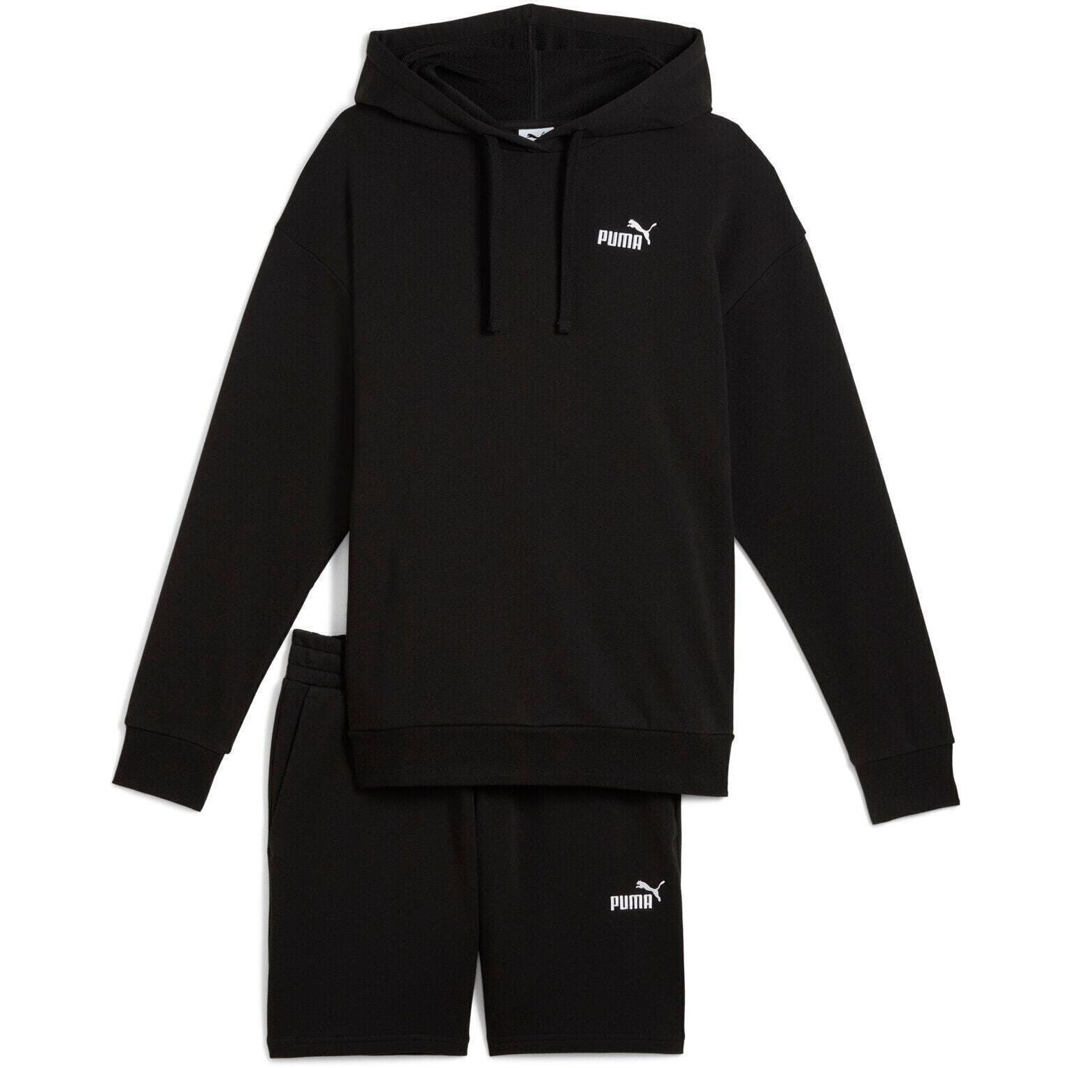 Sprzęt damskie Puma Short Hooded Relaxed Sweat Suit 7 Tr Op