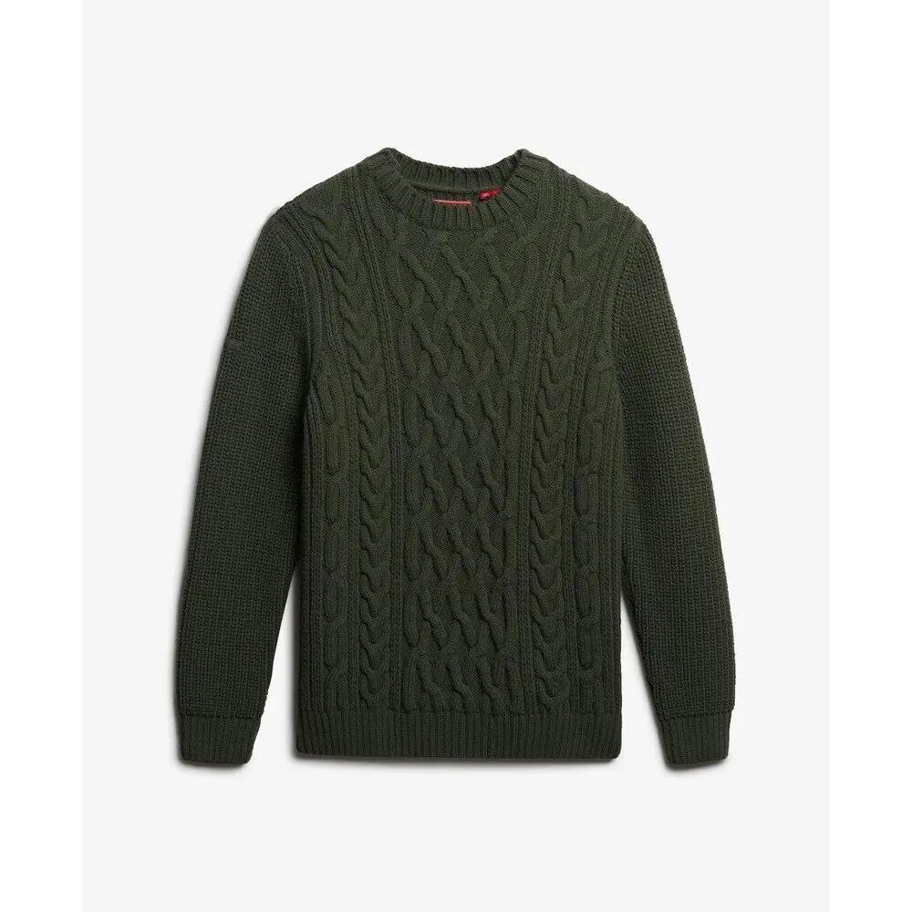 Sweter w warkocze Superdry Jacob