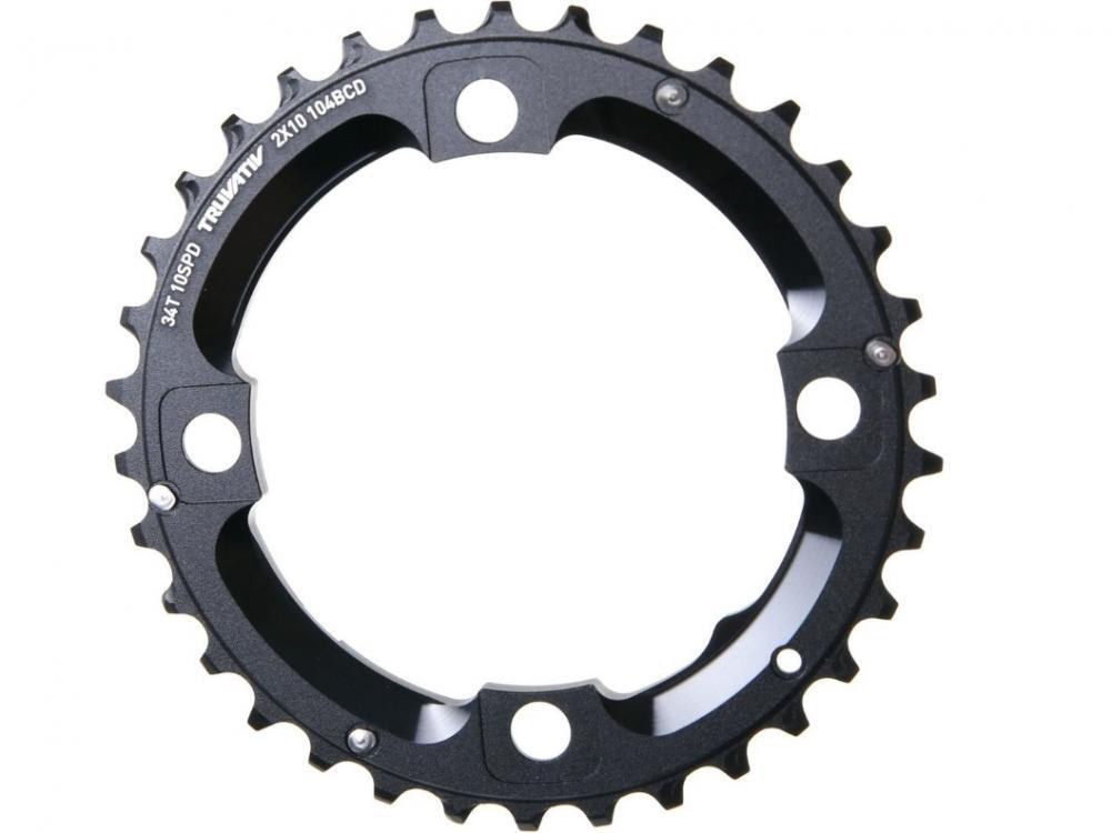 Sram Mtb Gx 2x10 Medium Pin Chainring Black