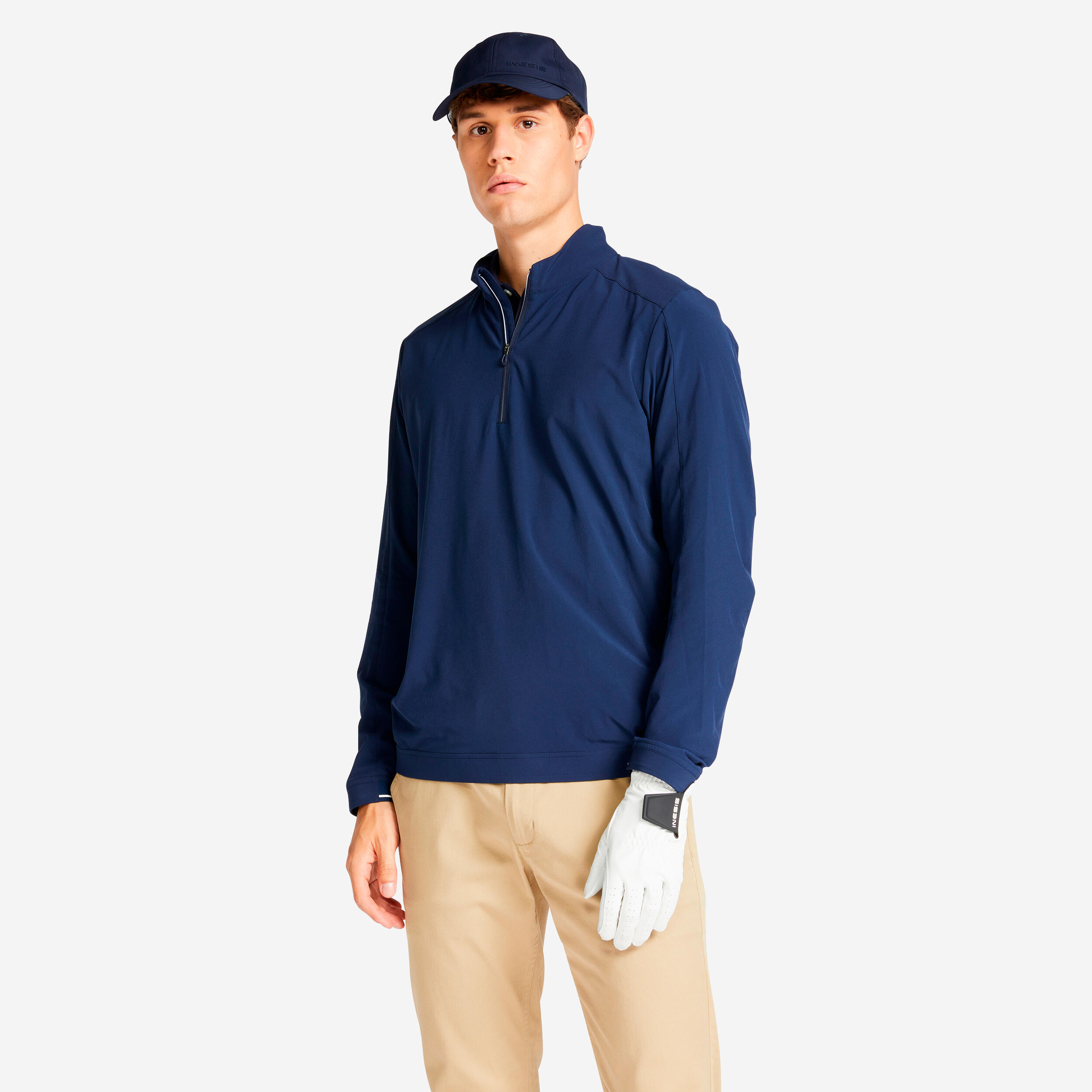 Bluza do golfa męska Inesis RW500 wiatroszczelna hydrofobowa