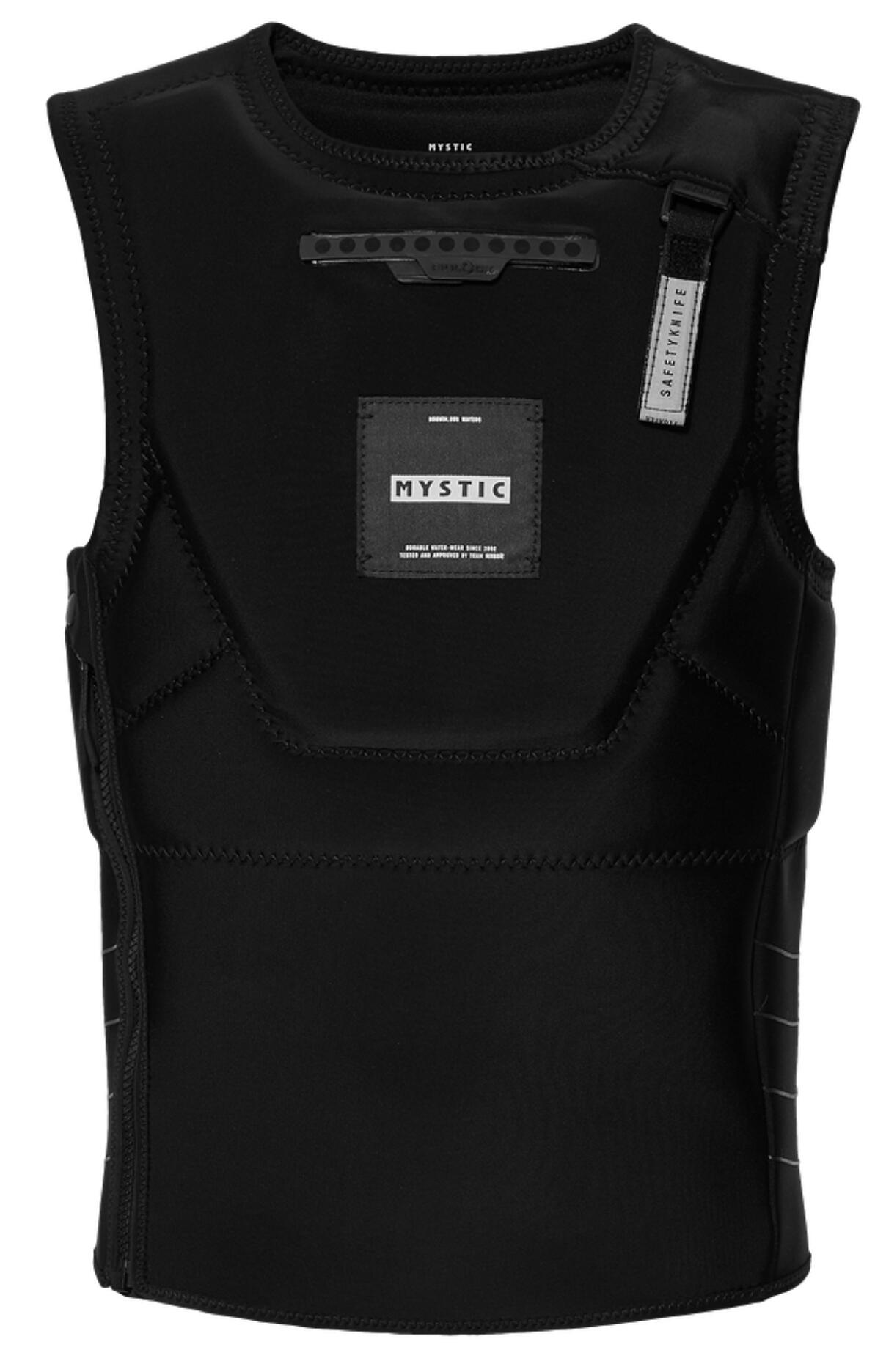 Mystic Solace Impact Vest Szip - Black