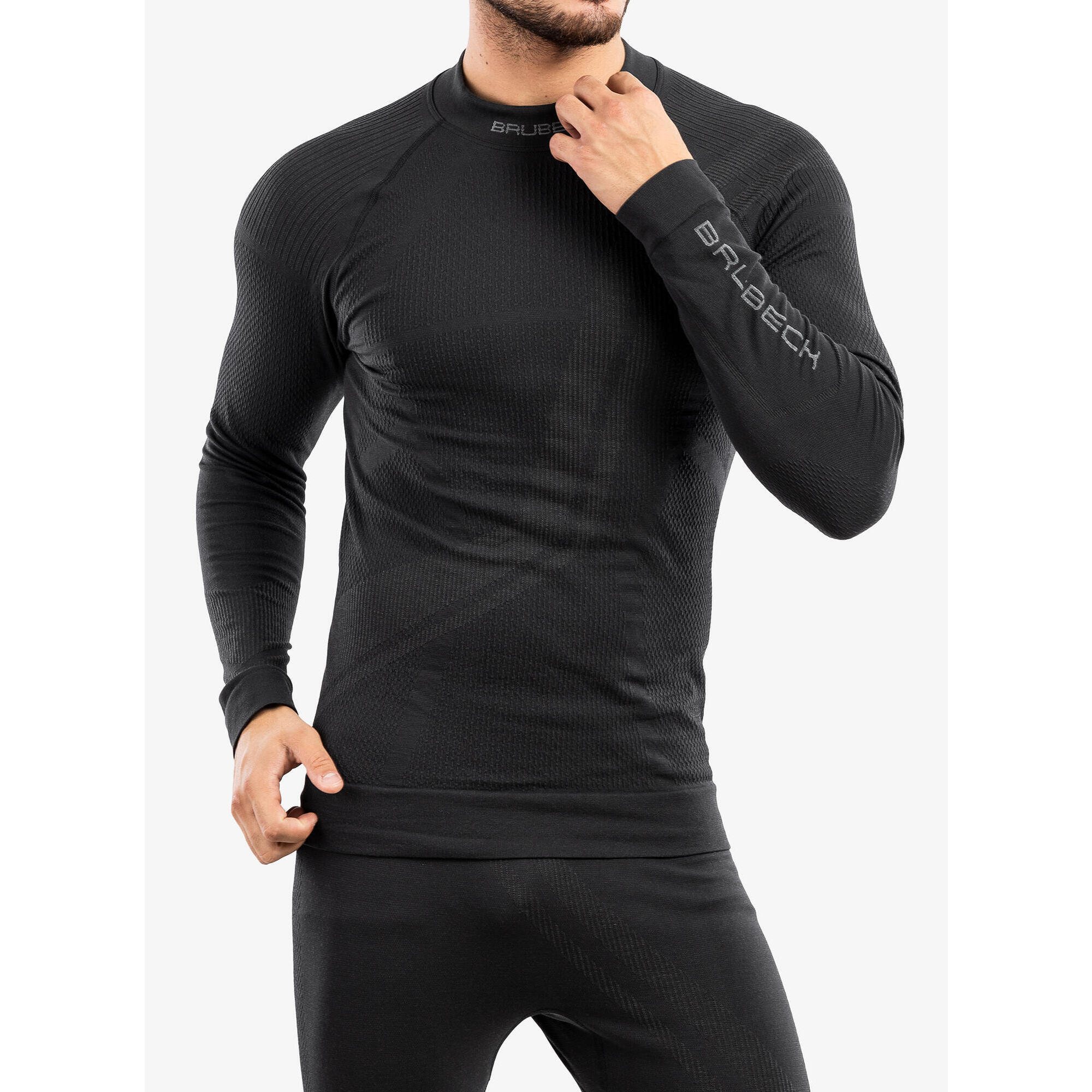 Bluza termoaktywna męska Brubeck Thermo Wool by Pustelnik