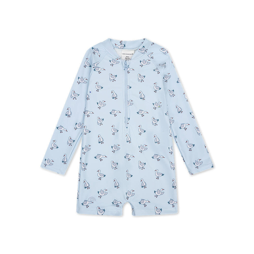 Strój kąpielowy Swim Essentials Uv dla chłopców – niebieski – Little Seagull