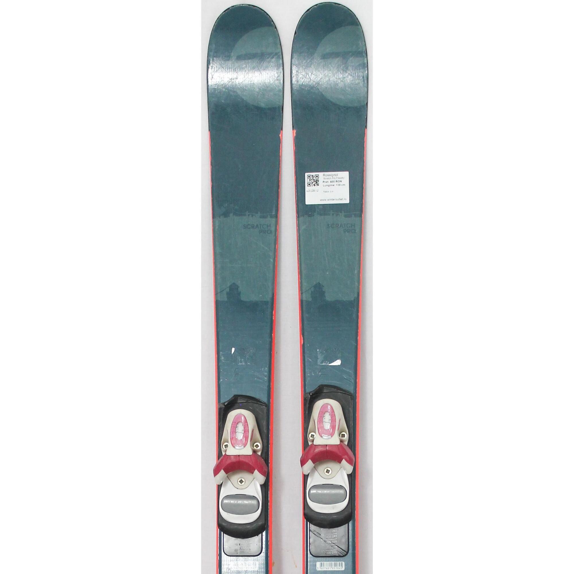 Second Life- Narty ROSSIGNOL Scratch Pro Freestyle  138 cm- Stan zadowalający