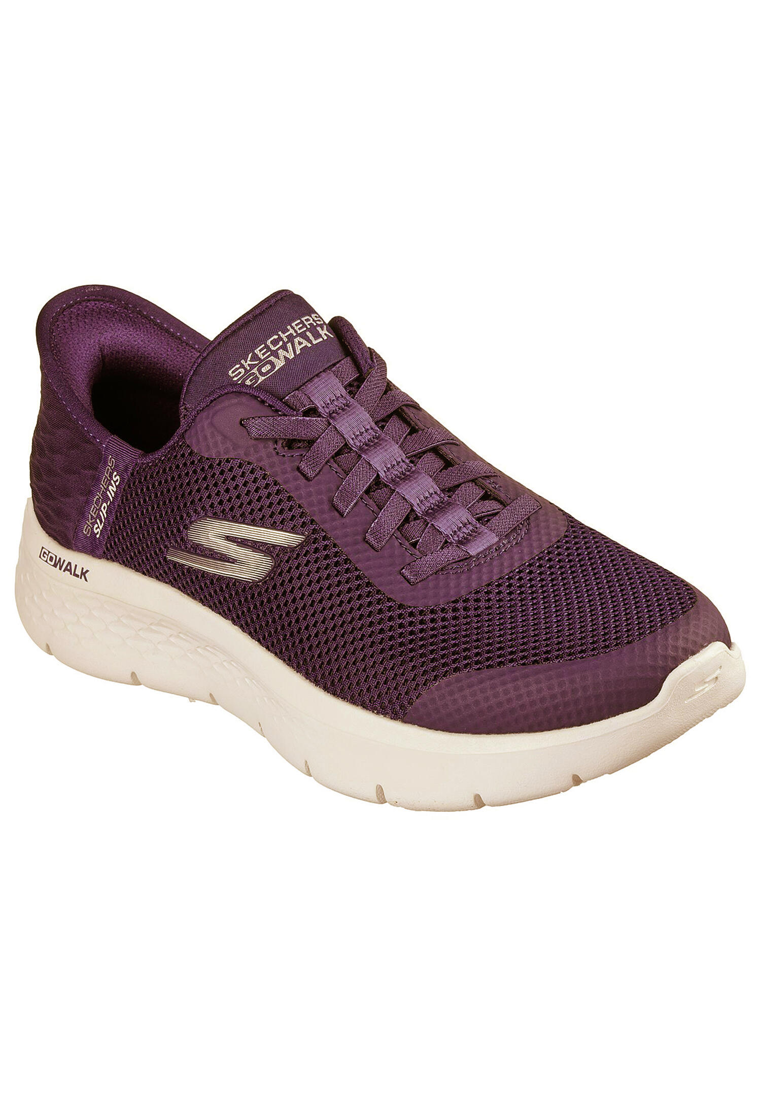 Buty SKECHERS GO WALK FLEX GRAND ENTRY Bordeaux