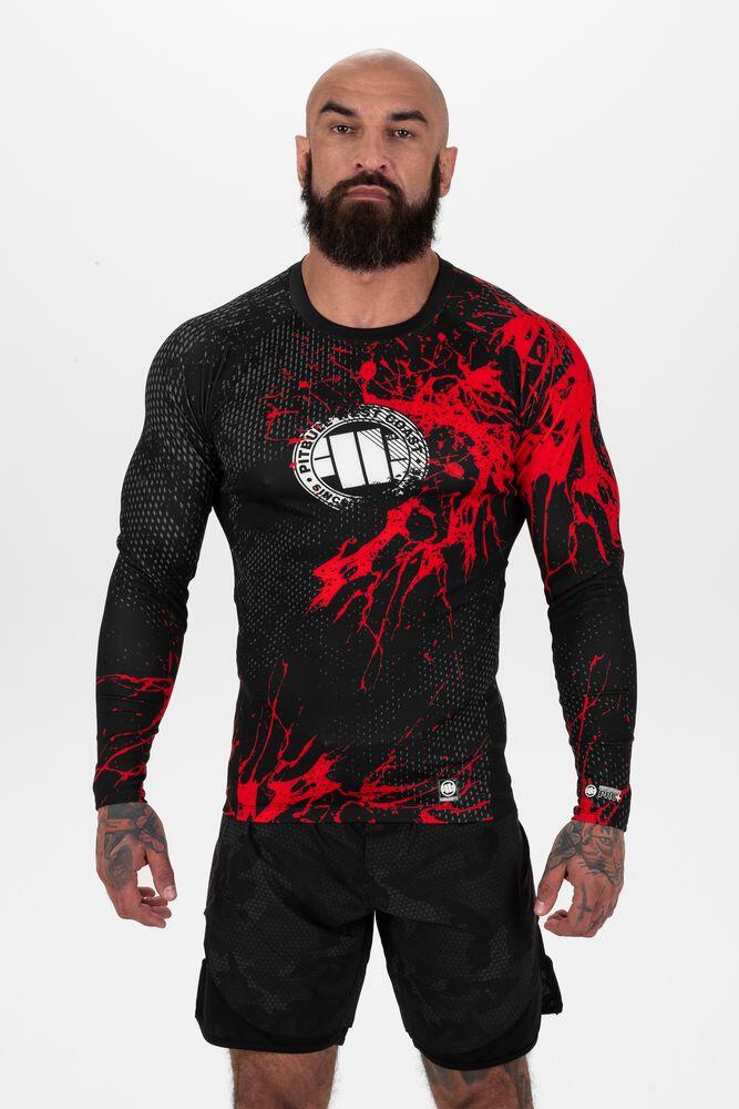 Longsleeve męski Pitbull Rashguard Blood Dog II