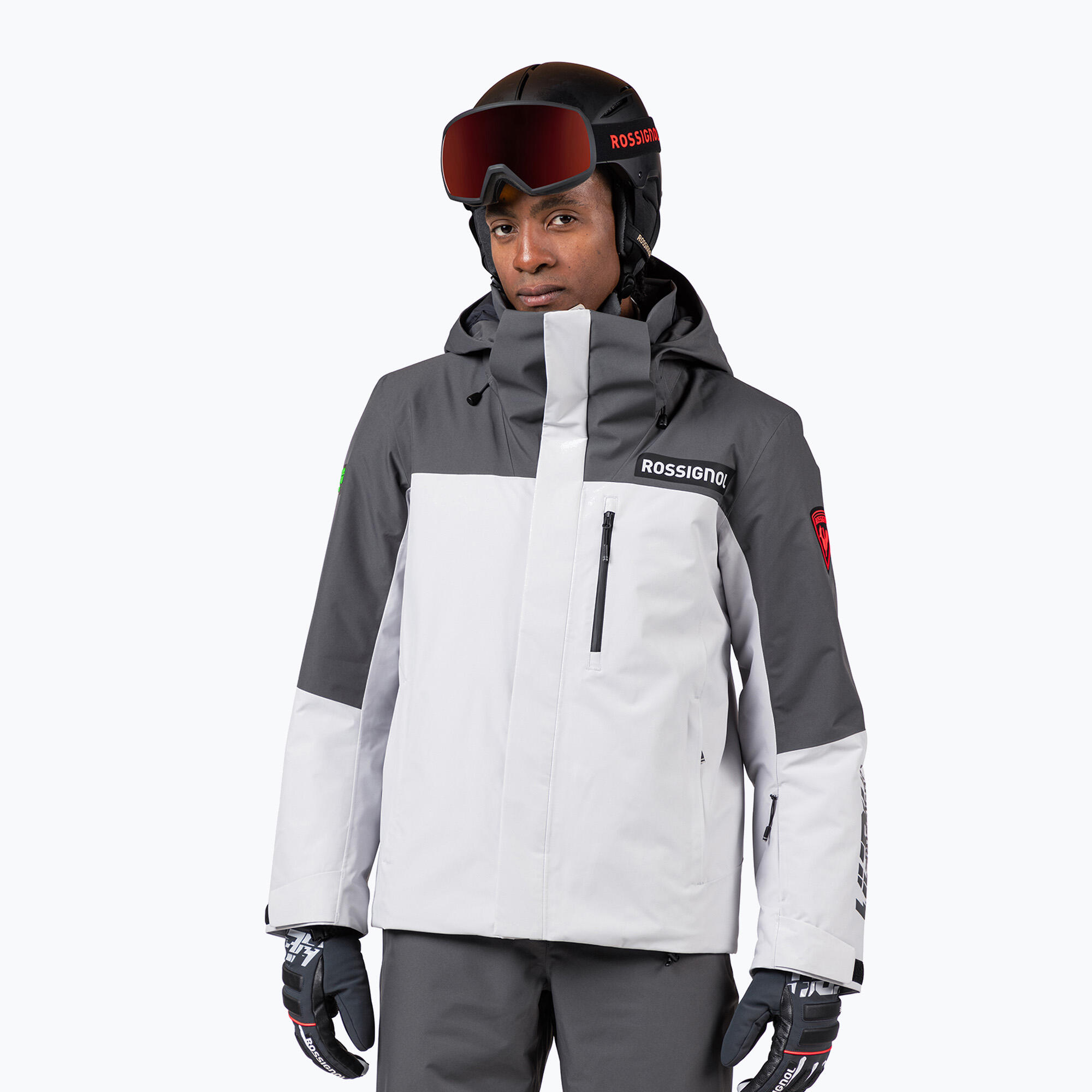 Kurtka narciarska Rossignol Hero Velika Insulated Soft Grey - L