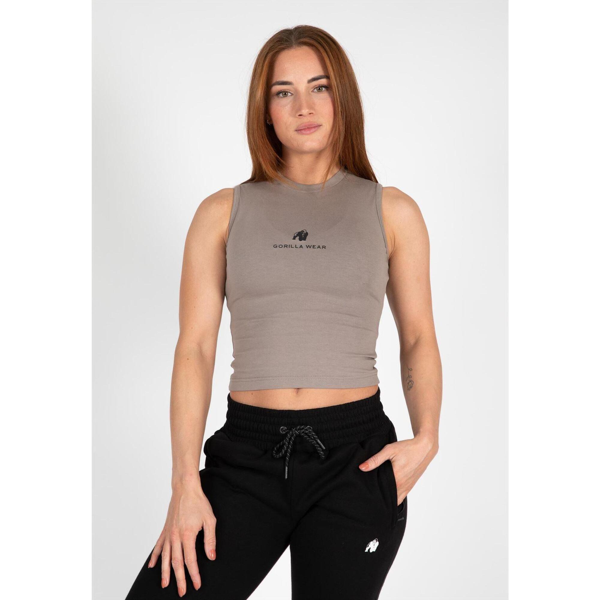 Crop Top fitness damski Gorilla Wear USA Livonia