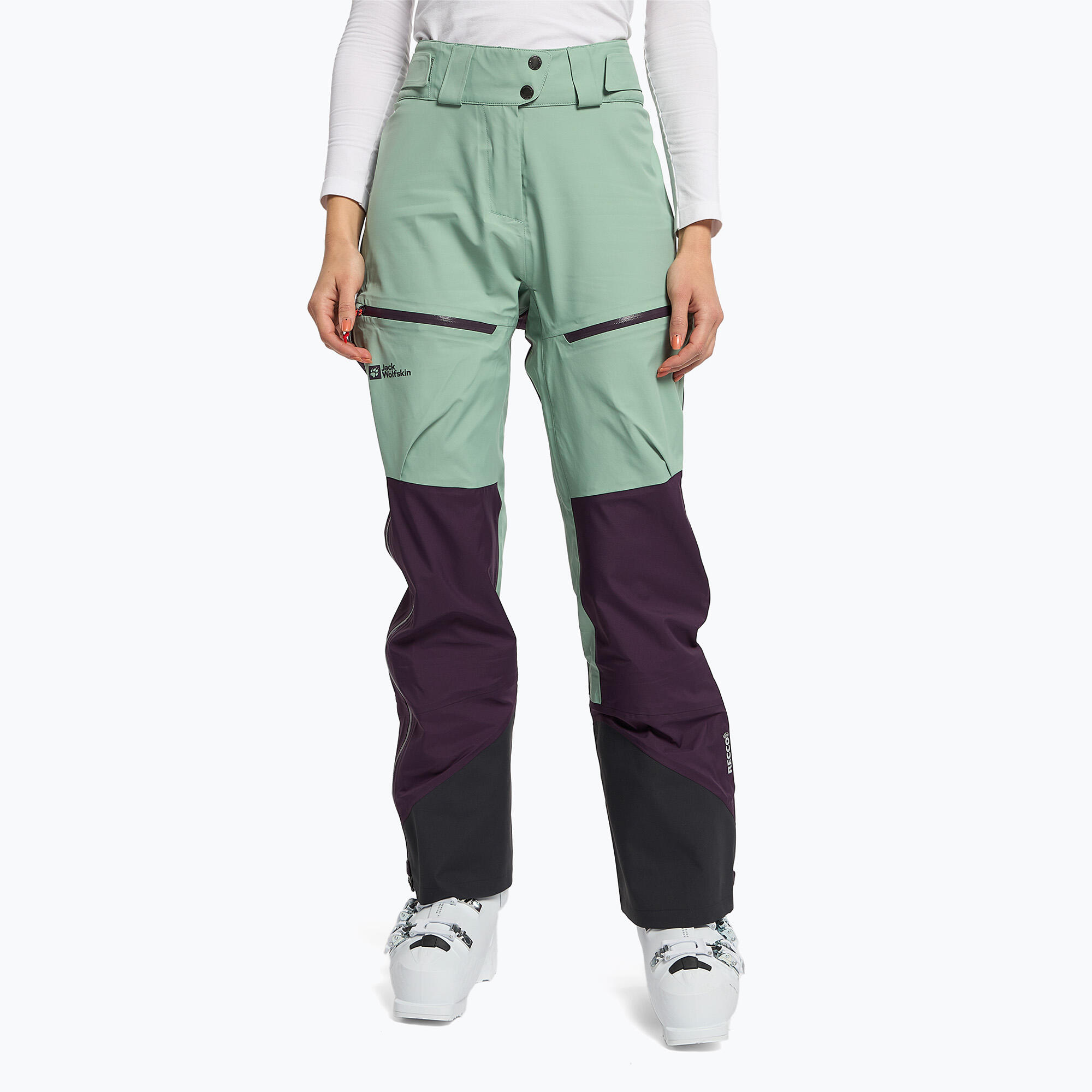 Spodnie skiturowe damskie Jack Wolfskin Alpspitze 3L
