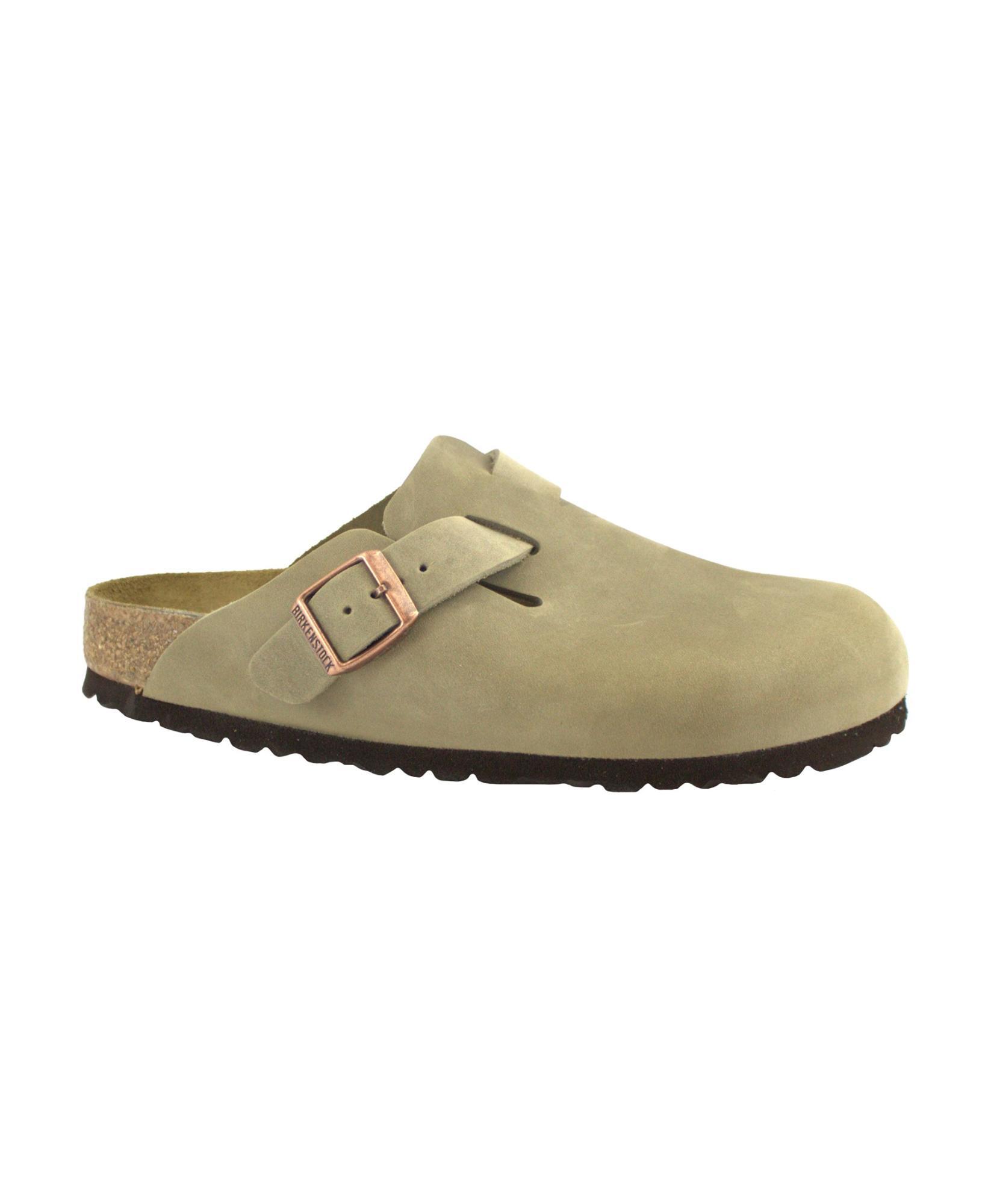 Klapki męskie Birkenstock Boston Tabacco