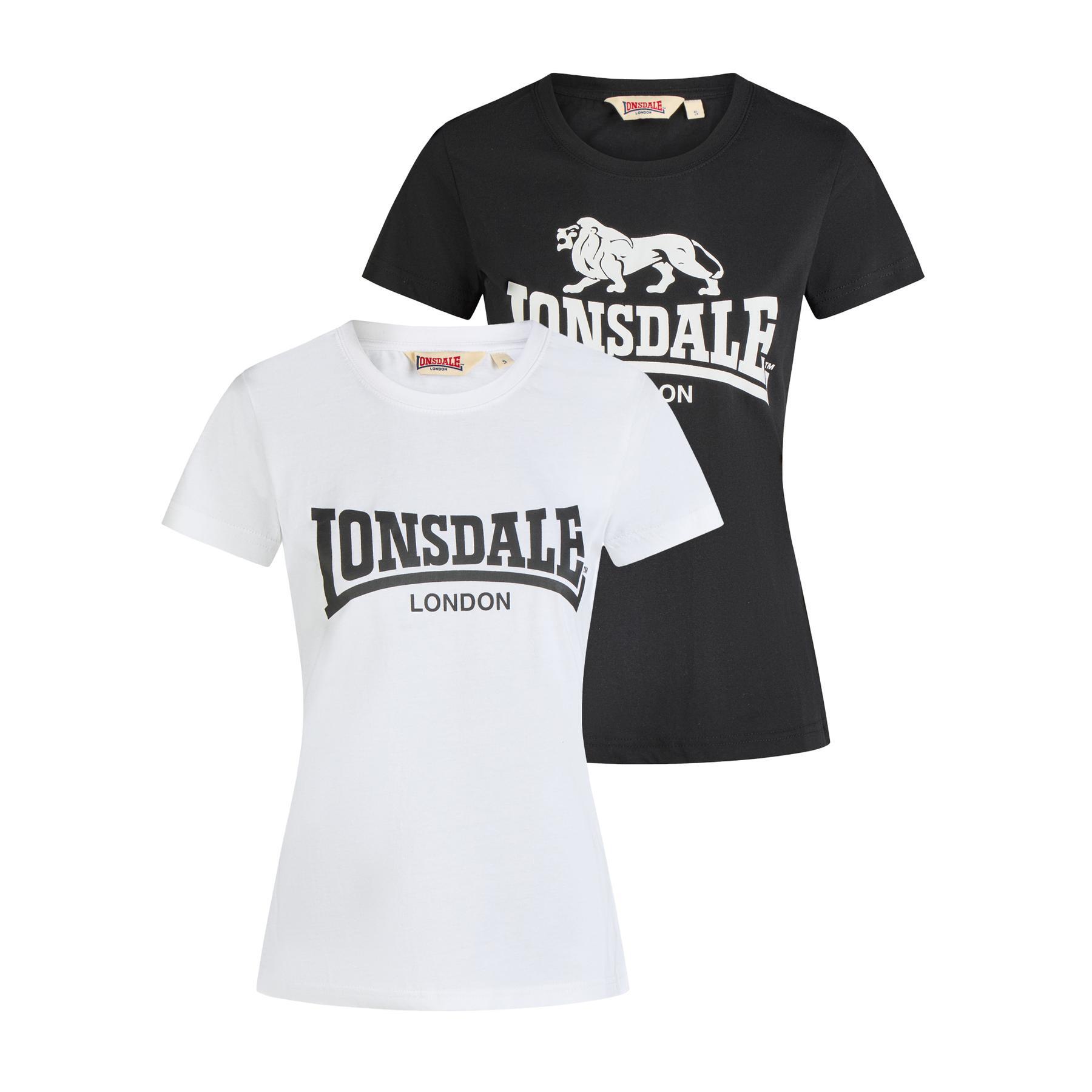 Koszulka damska Lonsdale Nash (x2)