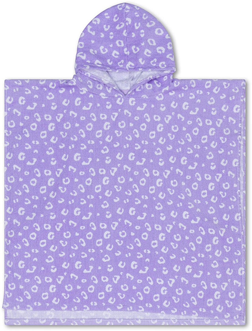 Swim Essentials Beach Poncho - Blue - Leopard - 65 X 65 Cm