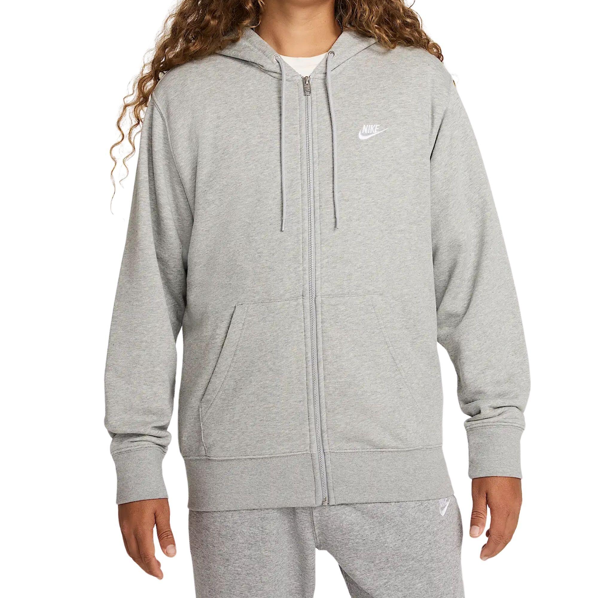 Bluza z Kapturem I Suwakiem Na Całej Długości Club Rozmiar XL Szary - FN3884-063