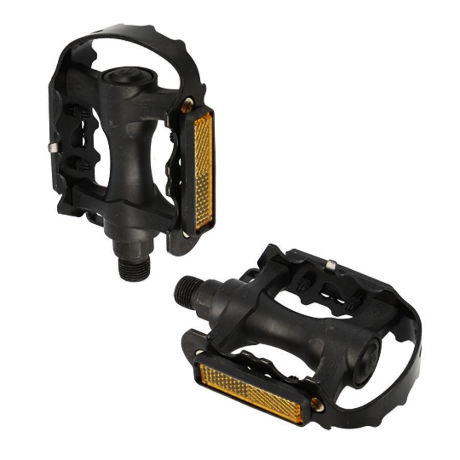 Pedały z korpusem z żywicy i dostosowywanym podnóżkiem Optimiz D9/16