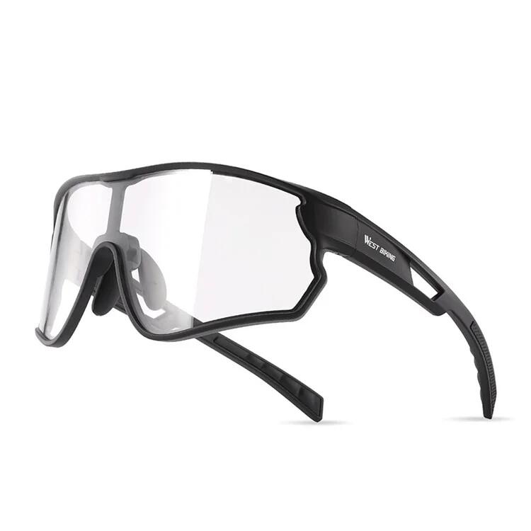 Okulary rowerowe fotochromowe przeciwwiatrowe