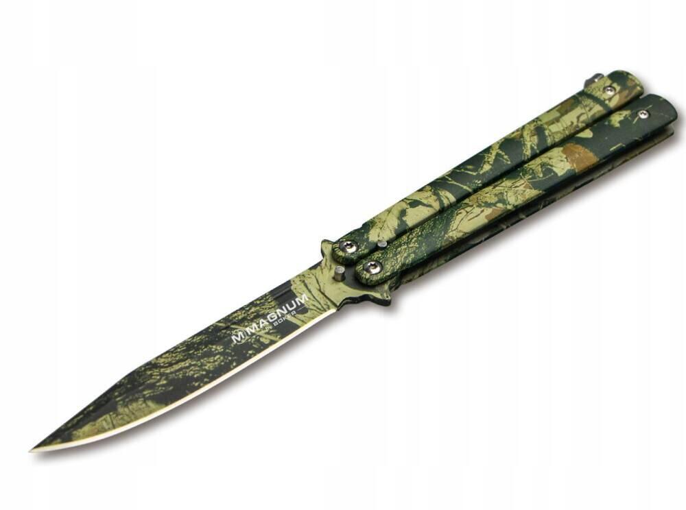 Nóż Boker Balisong motylek Camo 06ex403