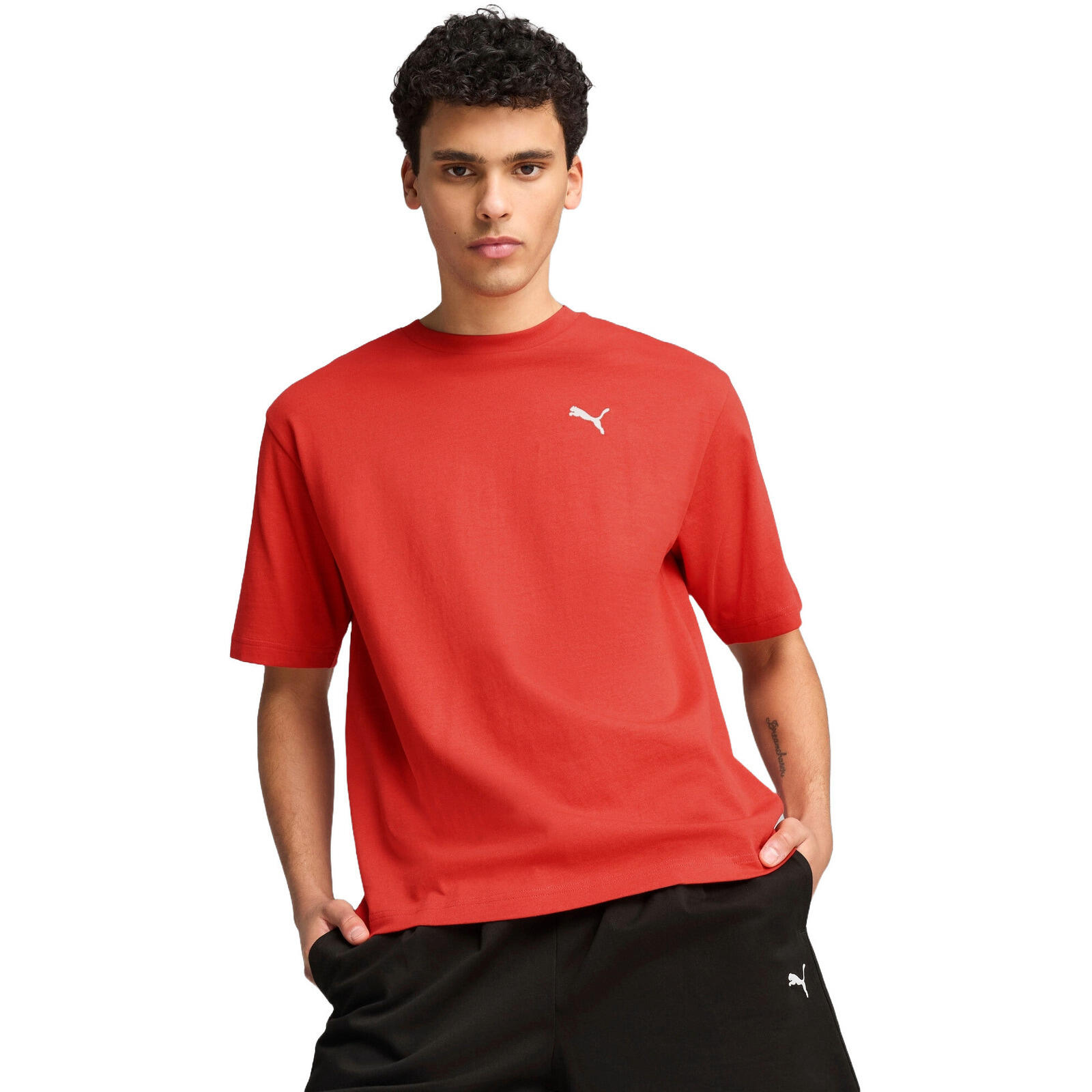 Koszulka męskie Puma Wardrobe Ess Boxy Tee