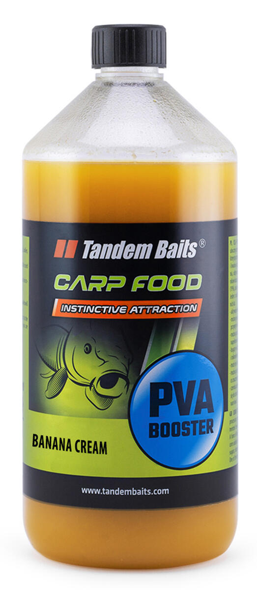 Karpiowy PVA Booster Carp Food 1000ml Bananowy Krem