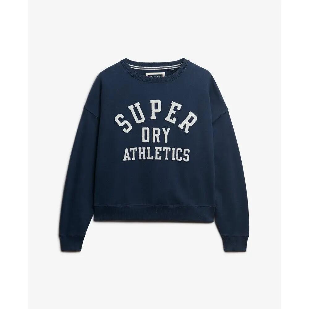 Bluza damska z naszywką tekstową Superdry Athletic Essentials