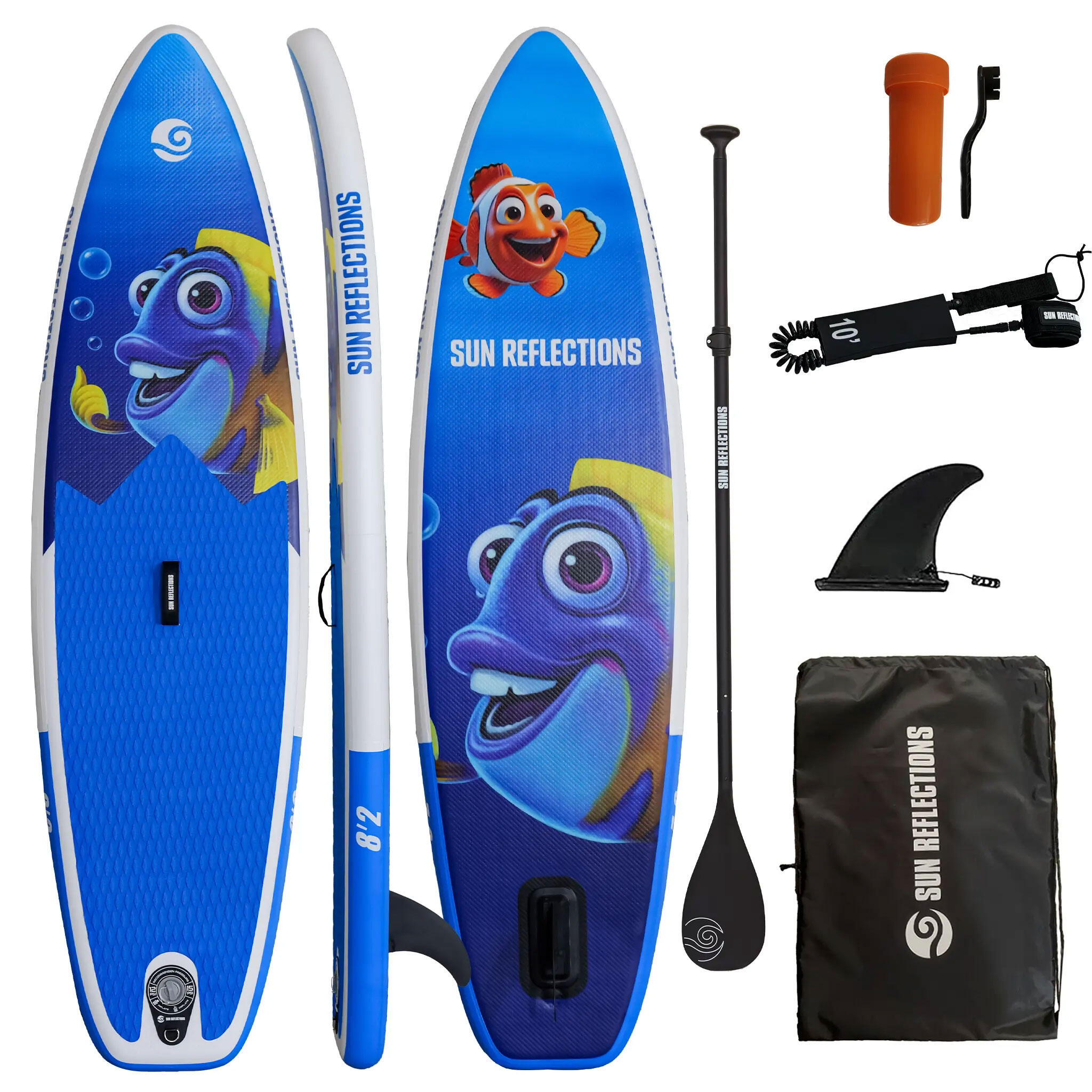 Deska Sup Pompowana Sun Reflections Kids 8'2 Violet