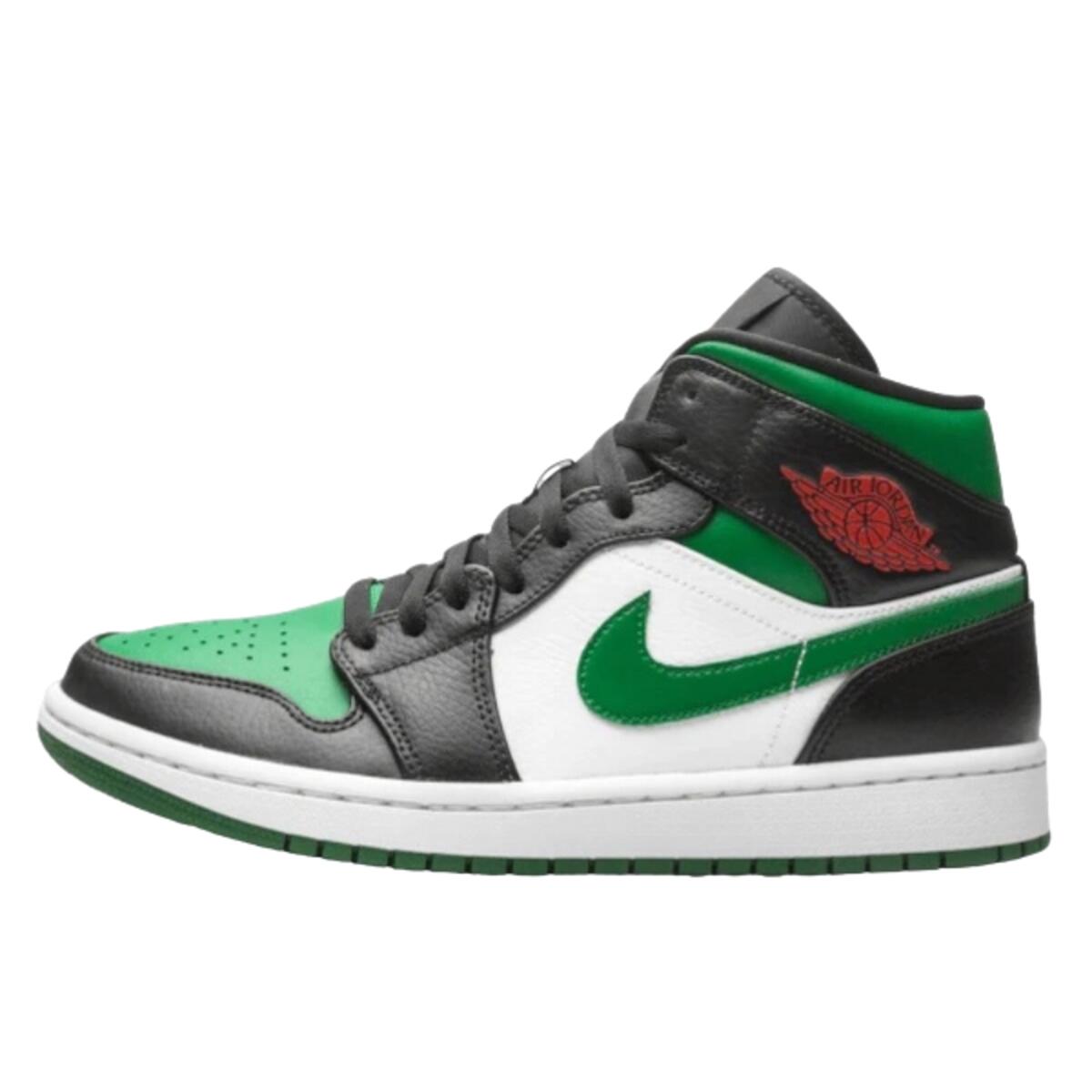 Air Jordan 1 Mid Pine Green Toe