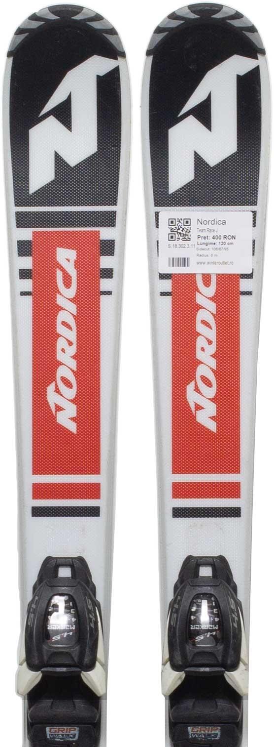 Second Life- Narty NORDICA Team Race J, 110 cm- Stan bardzo dobry