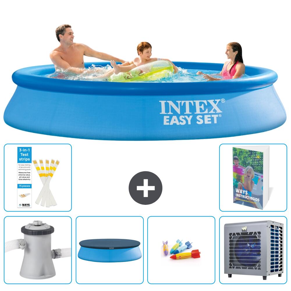 INTEX Basen Easy Set Okrągły - 305x61 cm - 7-częściowy S338