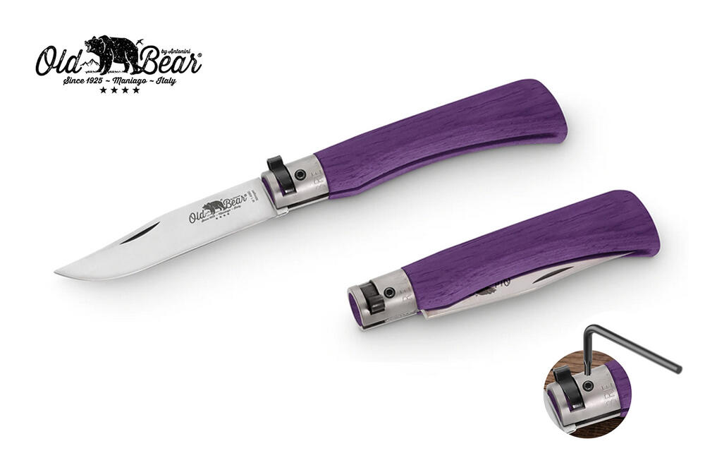 Nóż składany włoski Antonini Satin Stainless XL