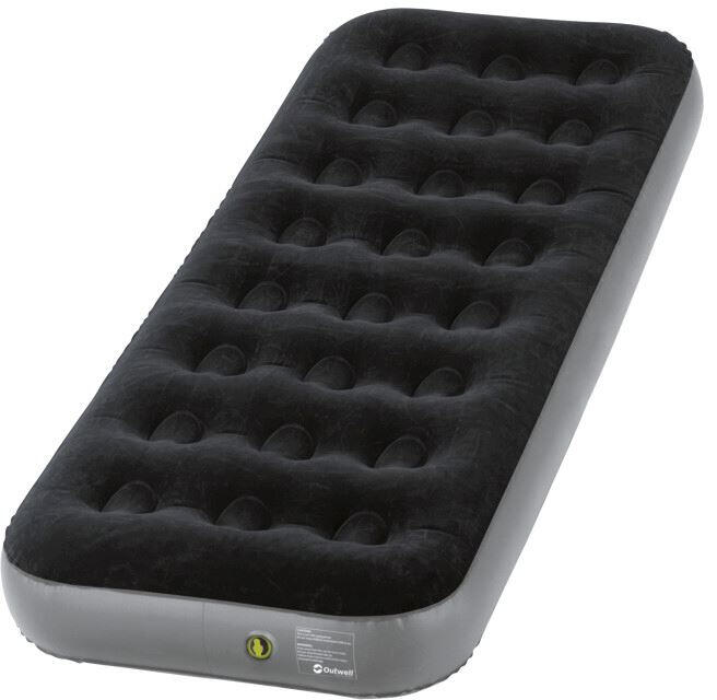 Materac turystyczny Outwell Classic Single - black/grey