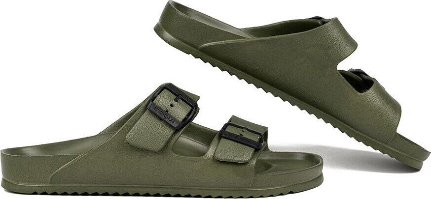 Klapki męskie Coqui Kong khaki