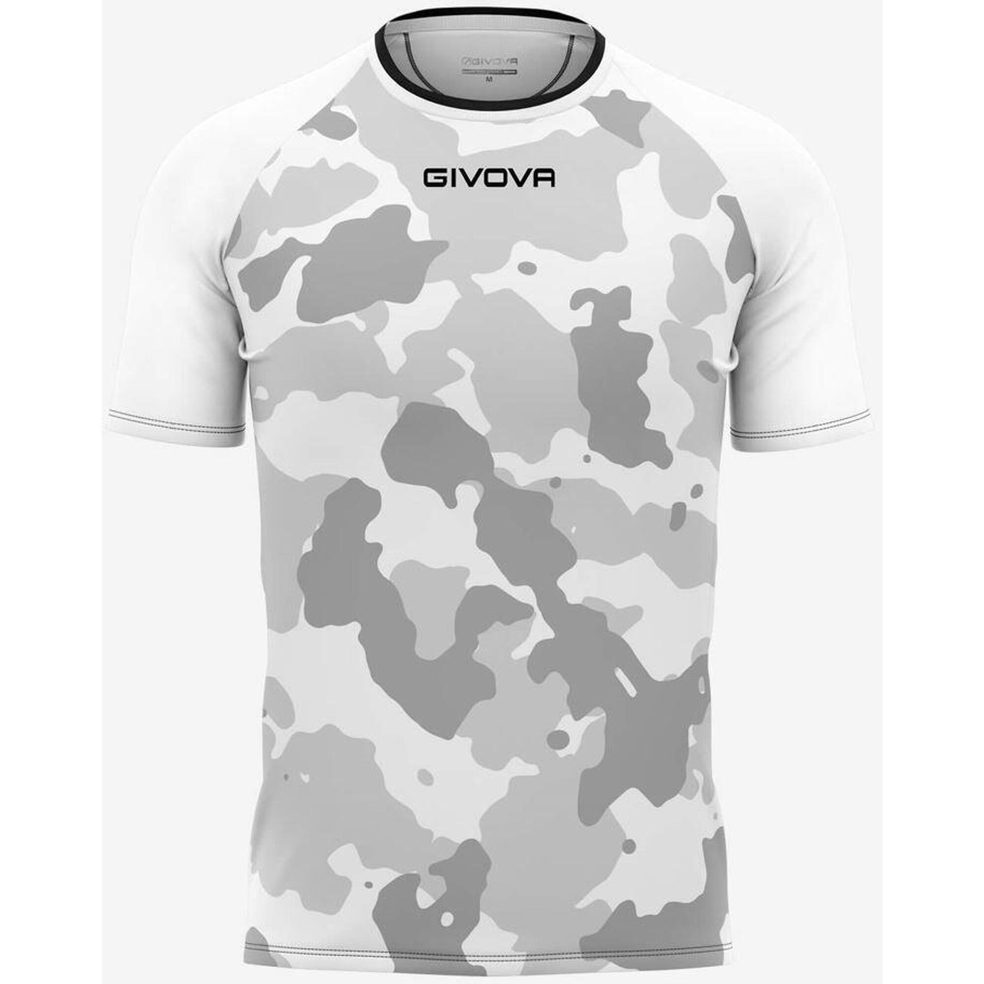 Givova Army T-Shirt Szary M - Sportowy i Oddychający