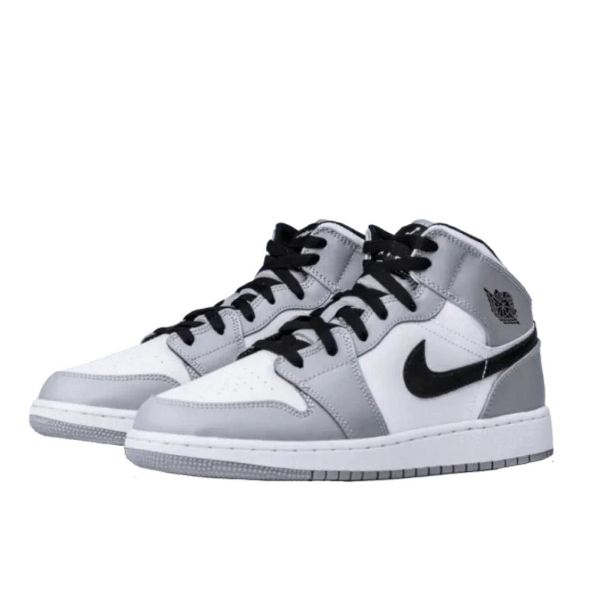Air Jordan 1 Mid Light Smoke Grey