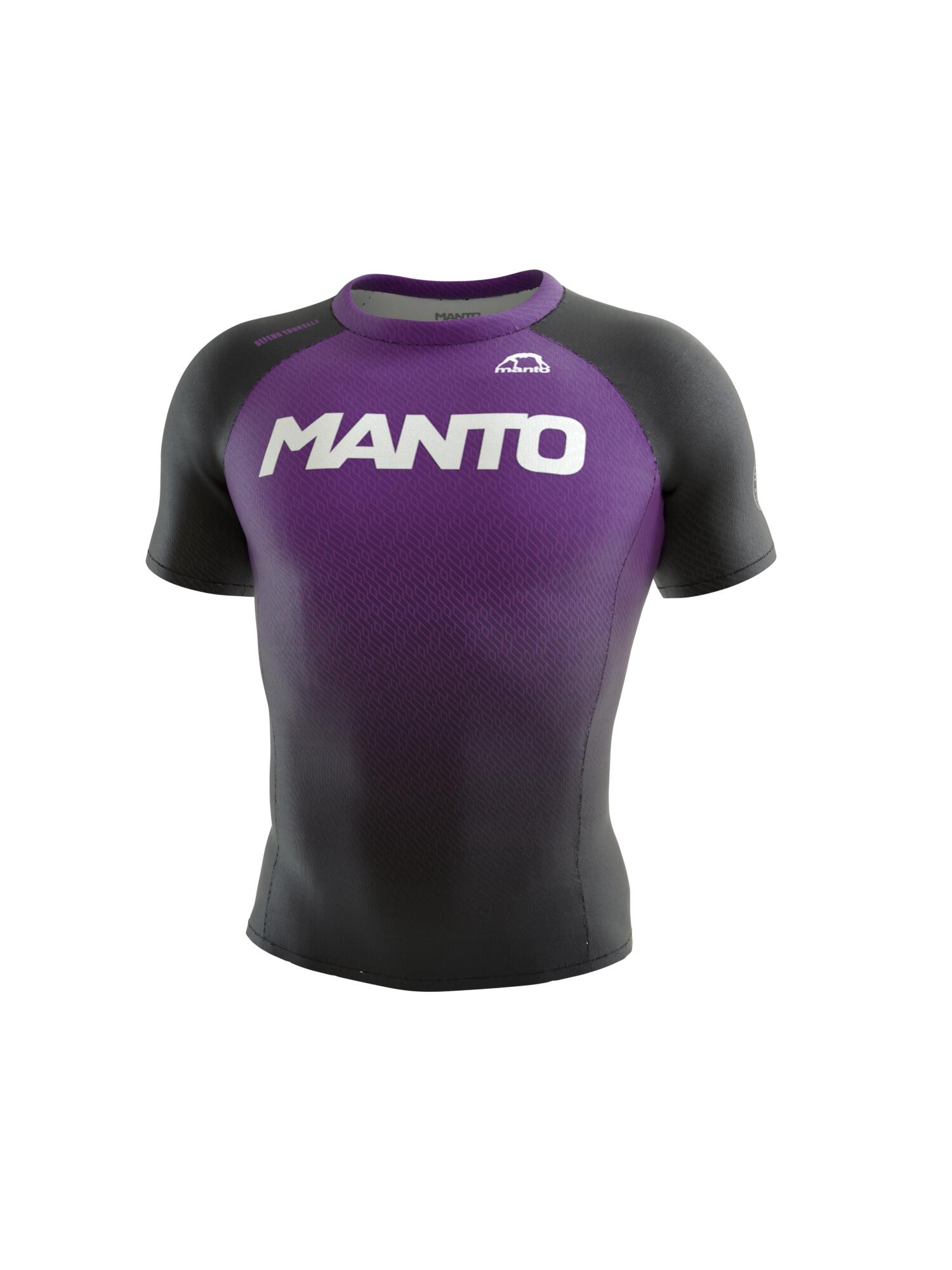 Rashguard do MMA męski Manto Rank z krótkim rękawem