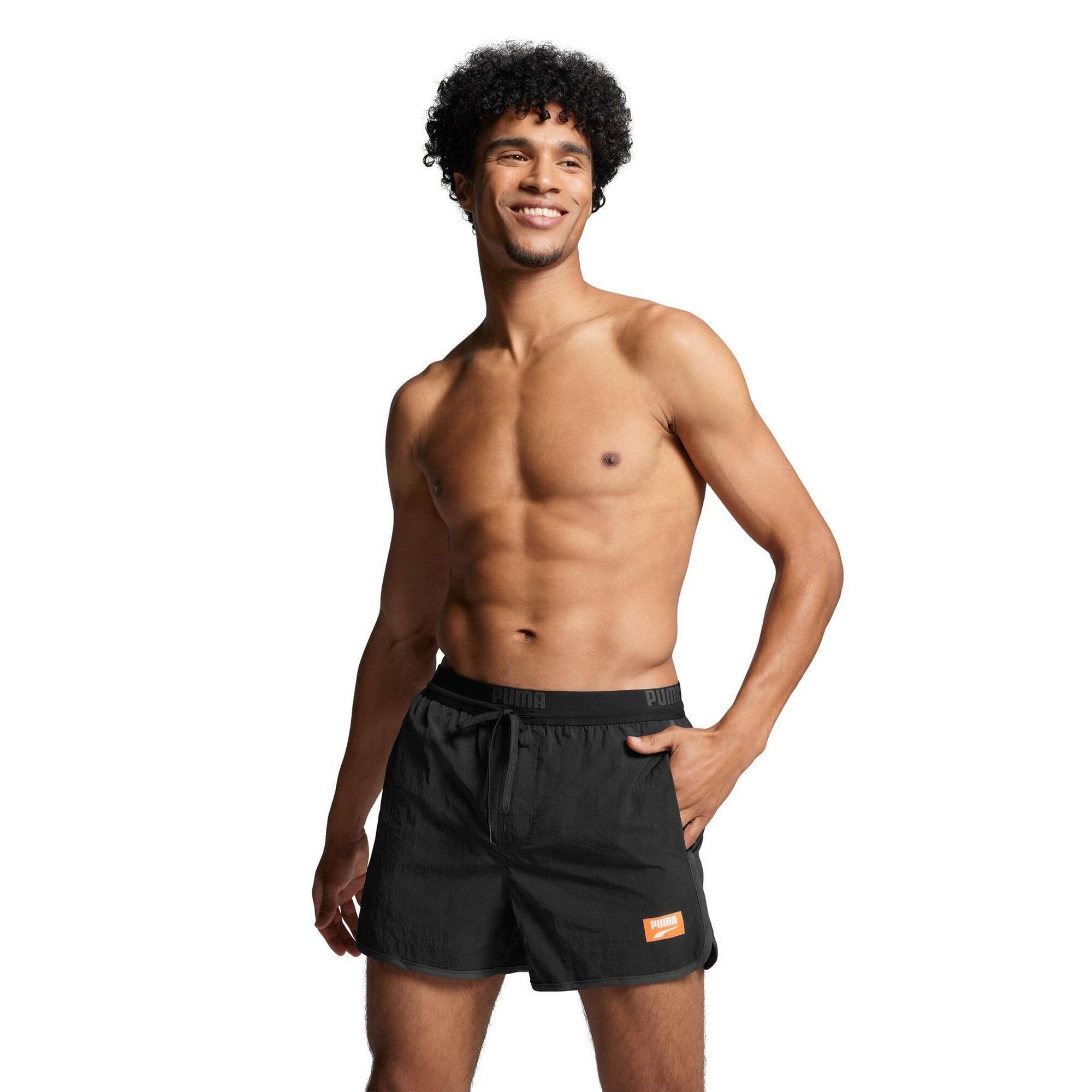 Kąpielówki męskie Puma Track Shorts czarne