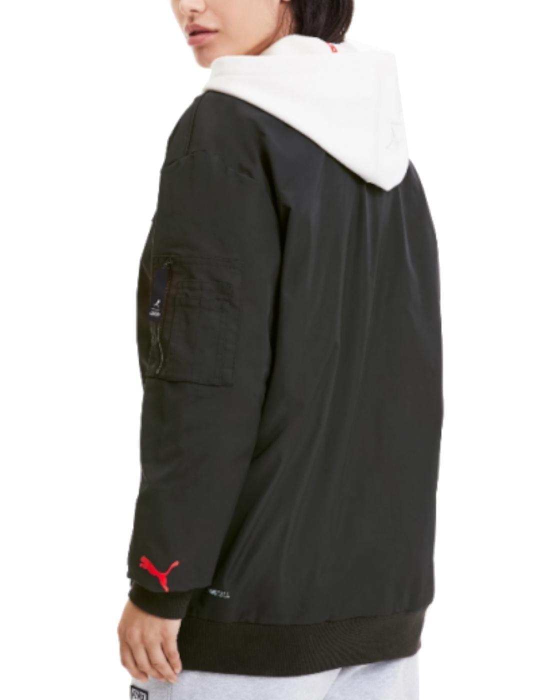 Kurtka męska Puma Al hoodie czarna