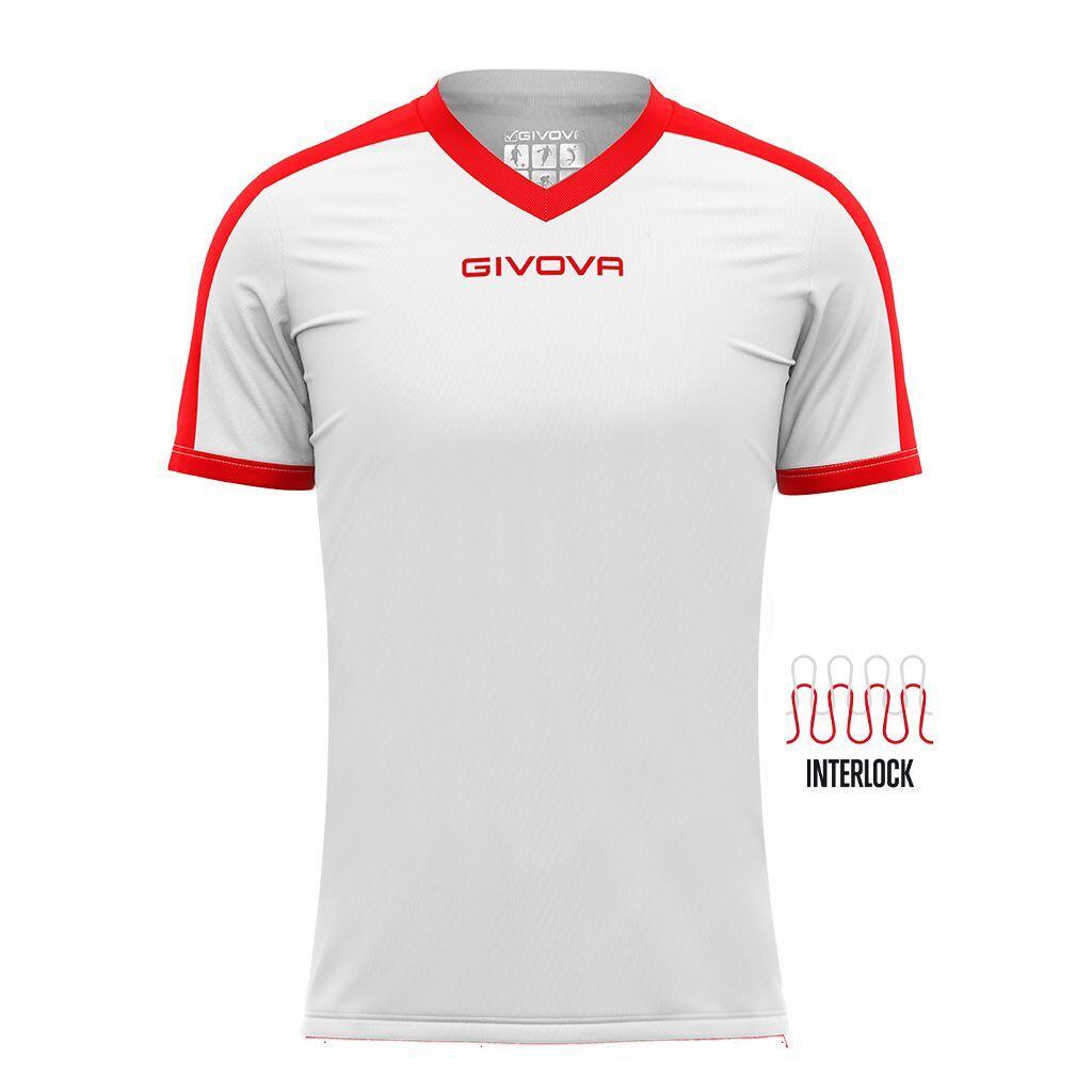 Koszulka piłkarska dla dorosłych Givova Revolution Interlock