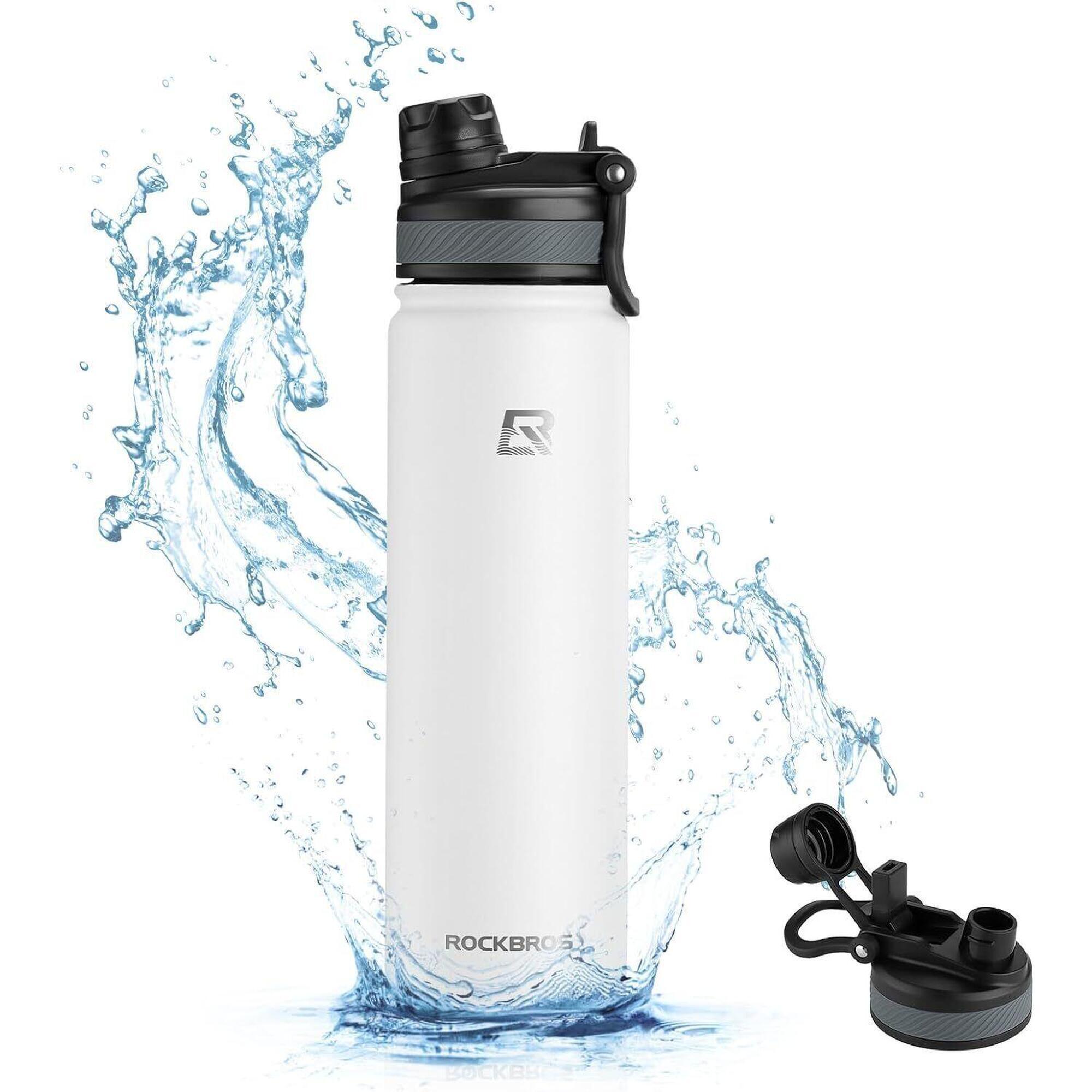 Bidon sportowy termiczny Rockbros 35210029007 biały 1000ml